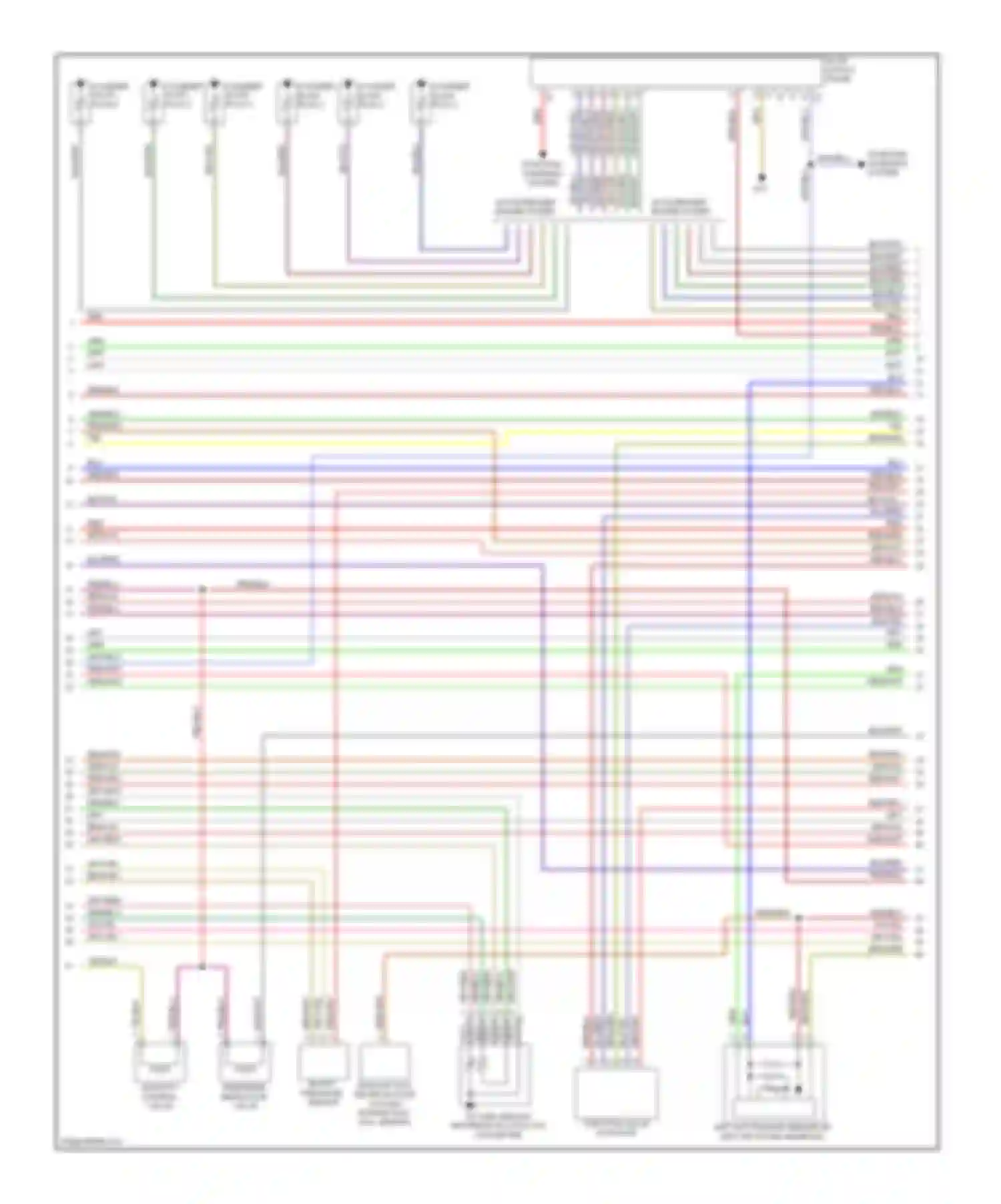 E-class Mercedes-Benz W212/S212/C207/A207 (2009-2013): Wiring diagram engine performance 3.0l turbo diesel (5 of 7)