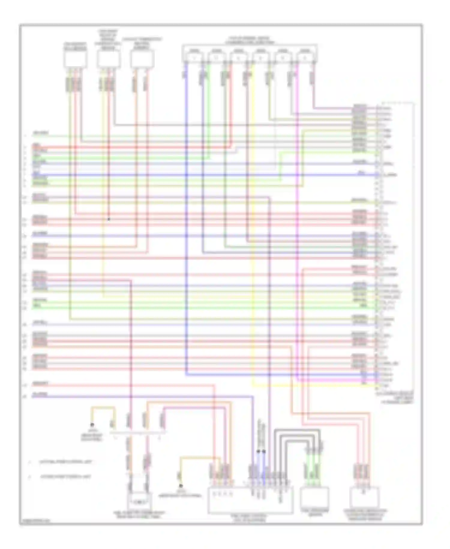 E-class Mercedes-Benz W212/S212/C207/A207 (2009-2013): Wiring diagram engine performance 3.0l turbo diesel (7 of 7)