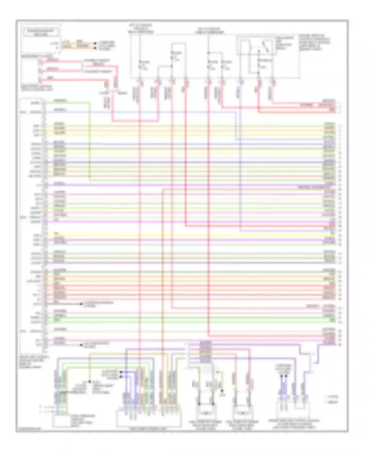 E-class Mercedes-Benz W212/S212/C207/A207 (2009-2013): Wiring diagram engine performance 3.5l (1 of 6)