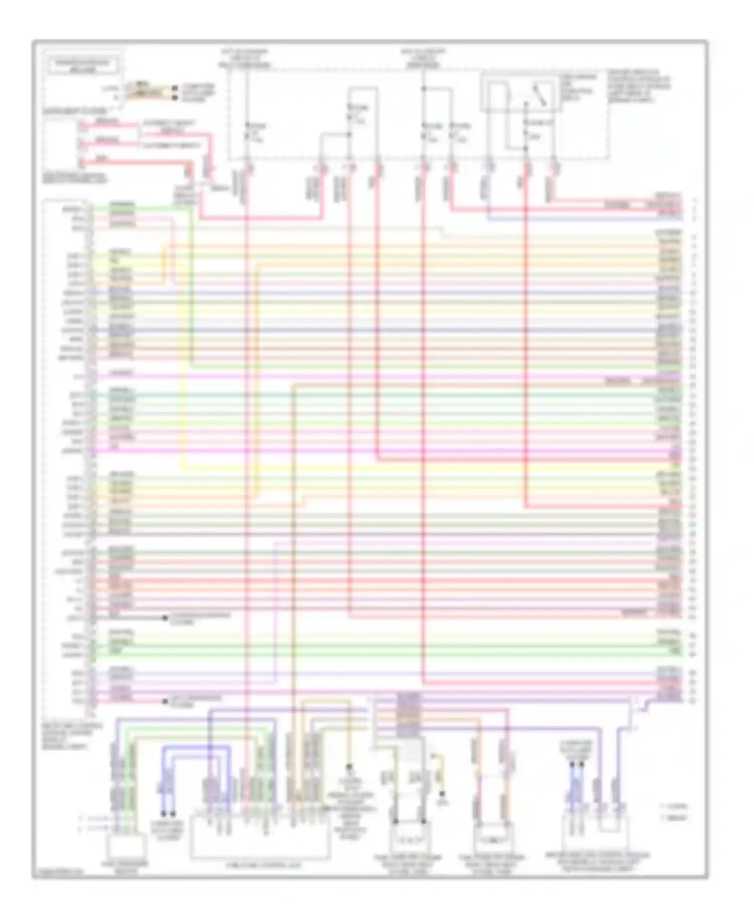 E-class Mercedes-Benz W212/S212/C207/A207 (2009-2013): Wiring diagram engine performance 5.5l (1 of 6)