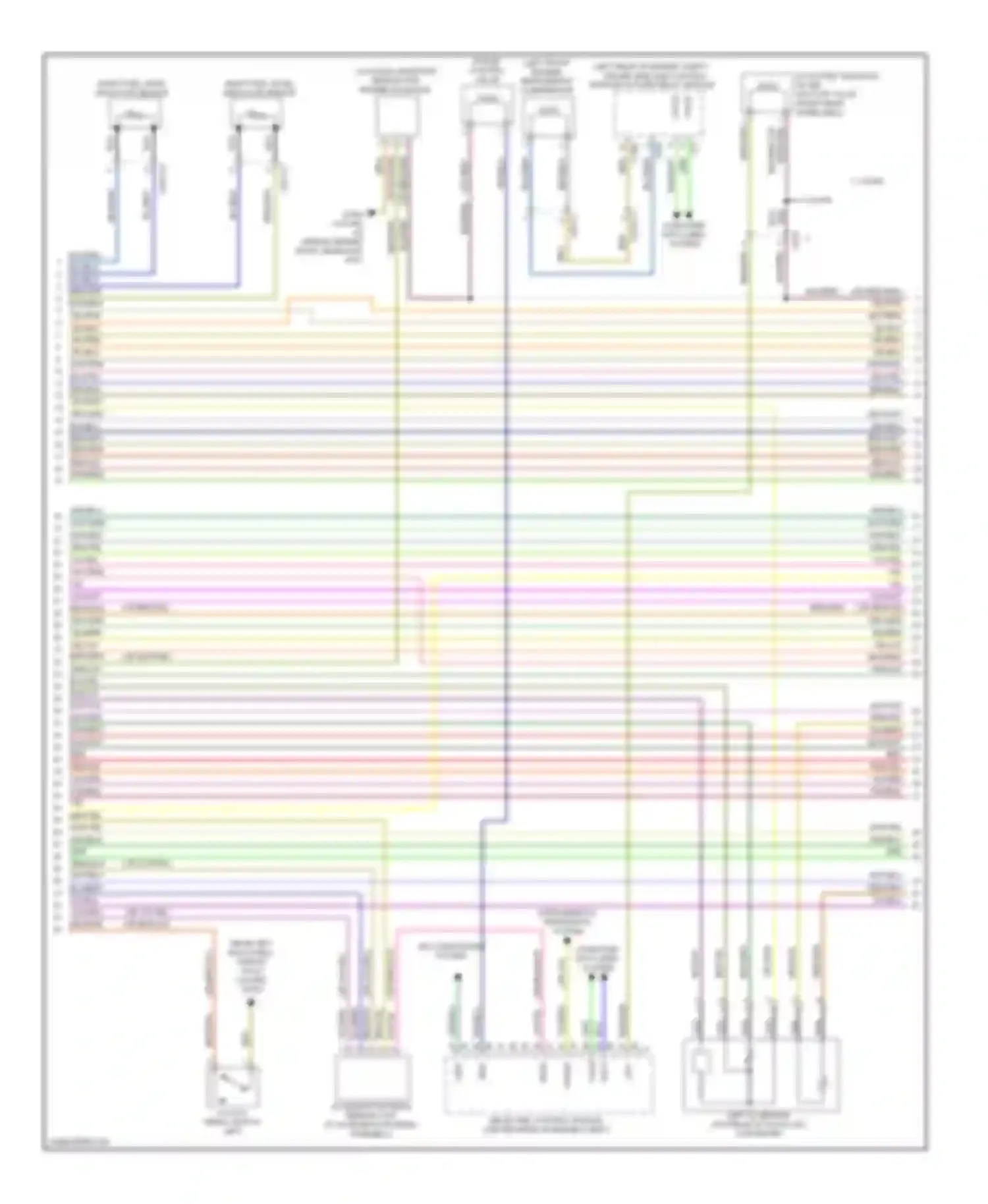 E-class Mercedes-Benz W212/S212/C207/A207 (2009-2013): Wiring diagram engine performance 5.5l (3 of 6)