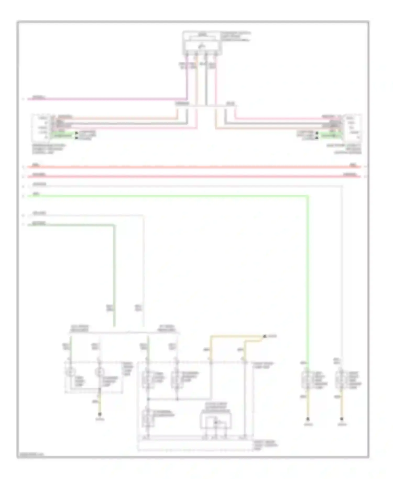 E-class Mercedes-Benz W212/S212/C207/A207 (2009-2013): Exterior lamps circuit, coupe (2 of 3)