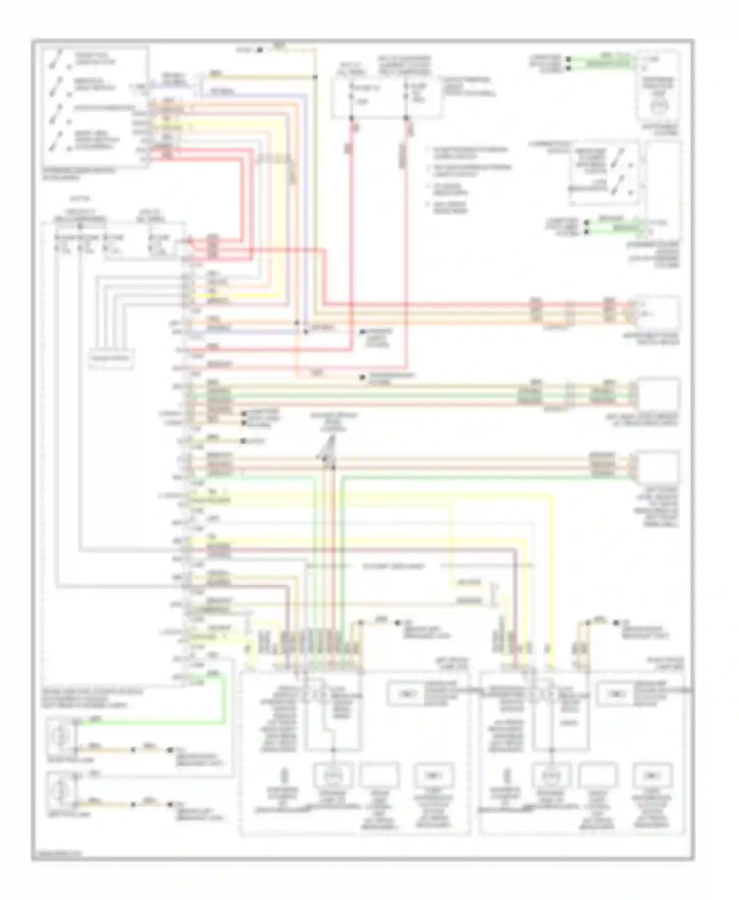 E-class Mercedes-Benz W212/S212/C207/A207 (2009-2013): Headlights circuit, sedan