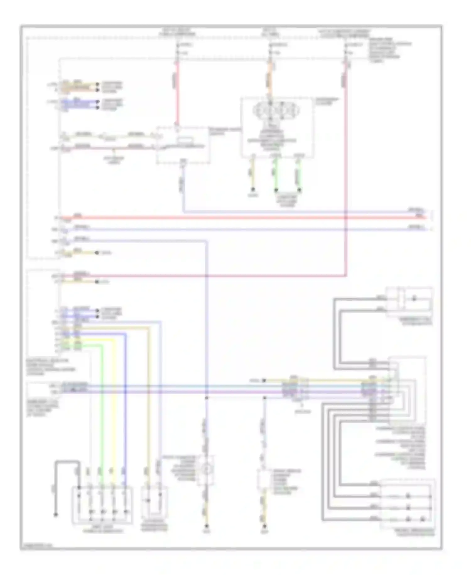 E-class Mercedes-Benz W212/S212/C207/A207 (2009-2013): Instrument illumination circuit, coupe (1 of 2)