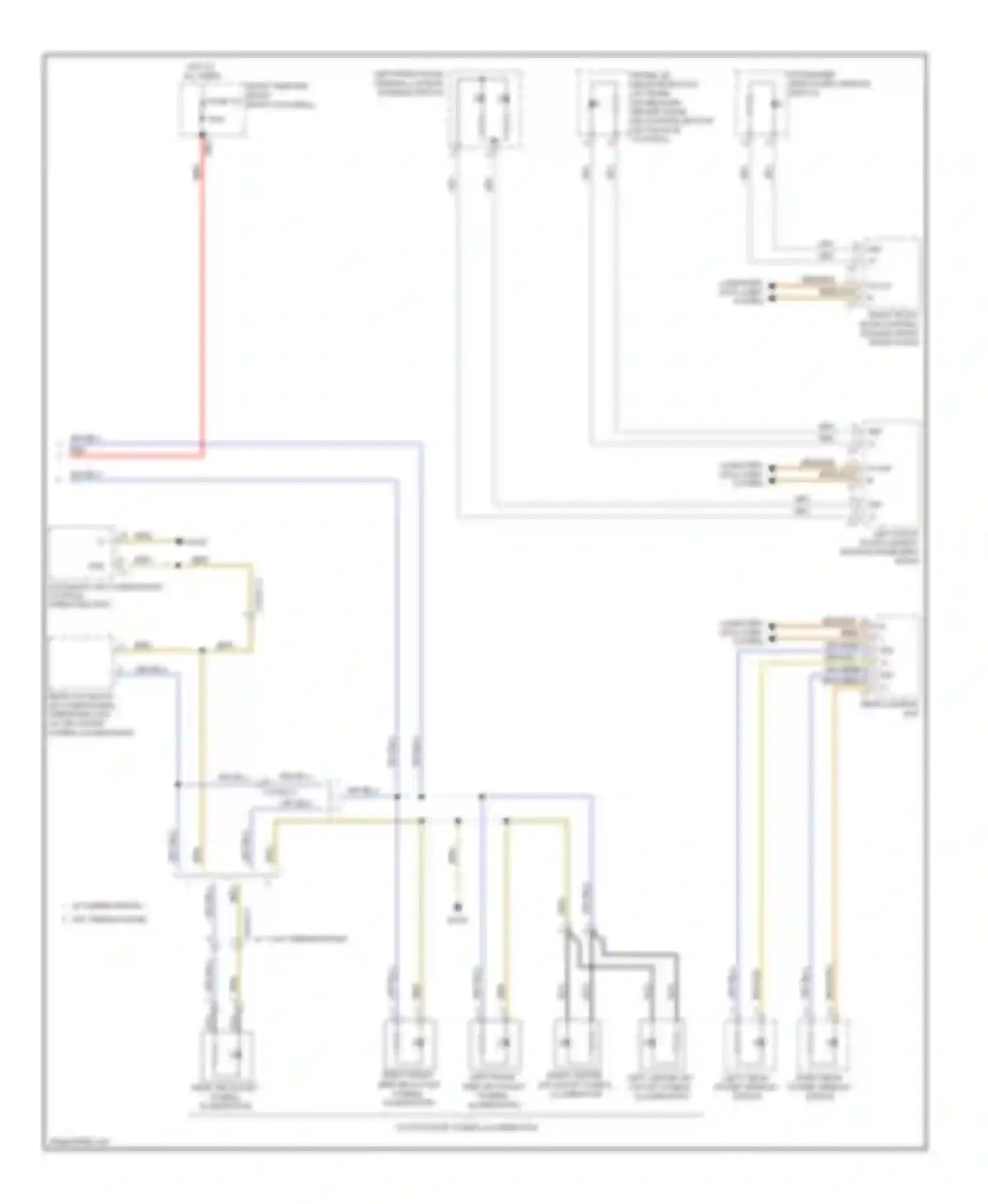 E-class Mercedes-Benz W212/S212/C207/A207 (2009-2013): Instrument illumination circuit, coupe (2 of 2)