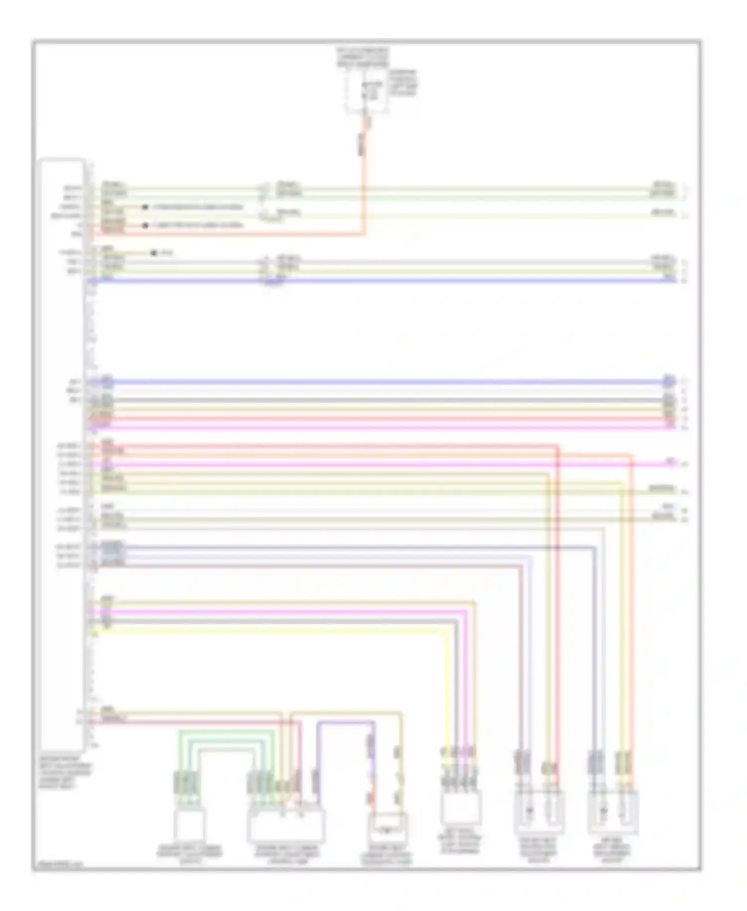 E-class Mercedes-Benz W212/S212/C207/A207 (2009-2013): Driver"s memory seat circuit, coupe (1 of 2)