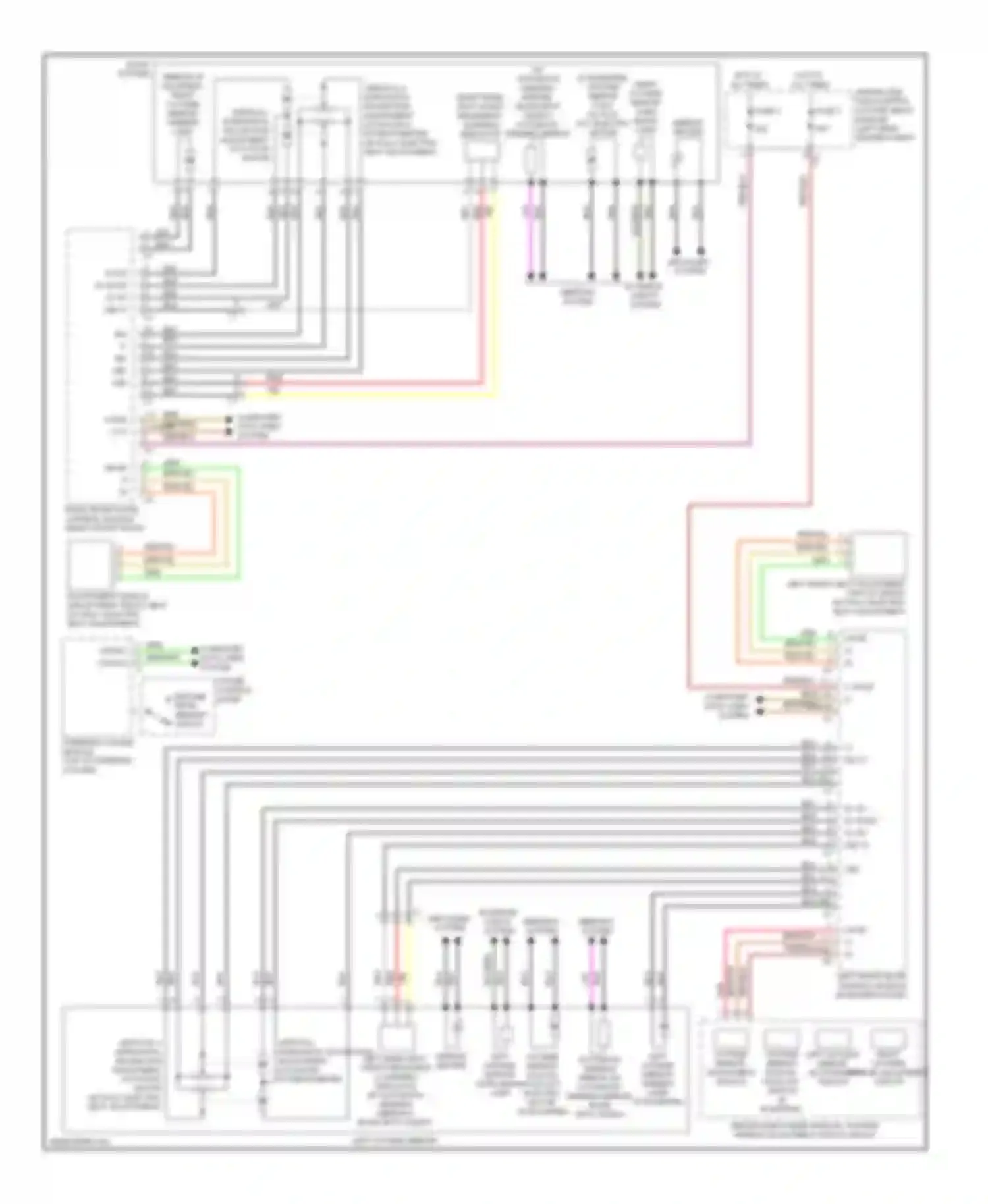 E-class Mercedes-Benz W212/S212/C207/A207 (2009-2013): Memory mirrors circuit, sedan