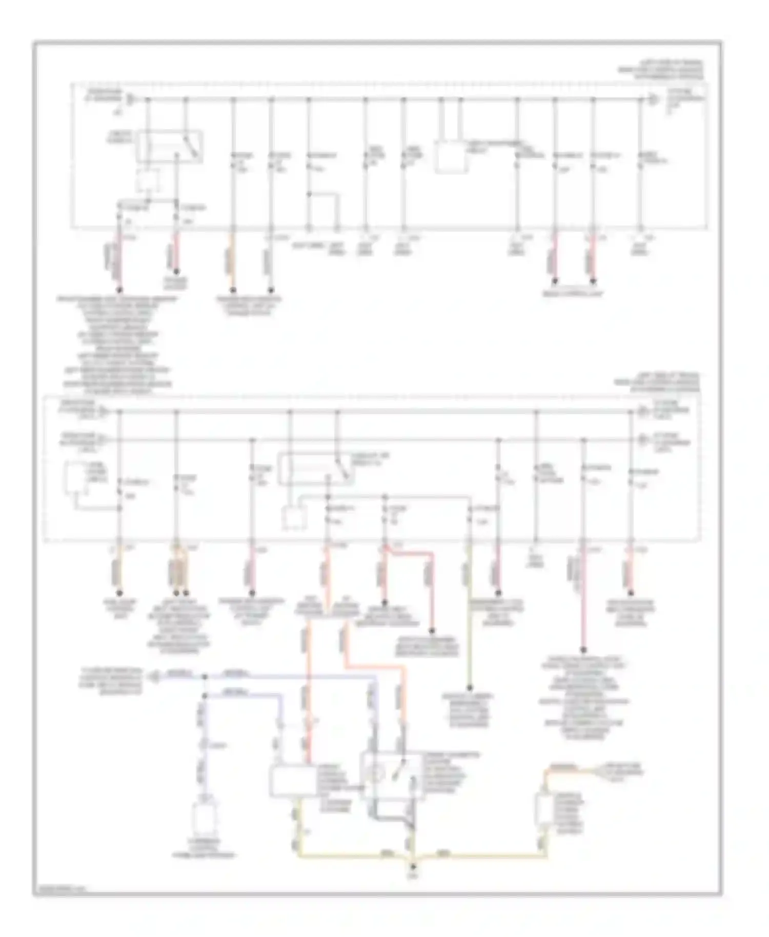 E-class Mercedes-Benz W212/S212/C207/A207 (2009-2013): Power distribution circuit, coupe (2 of 5)