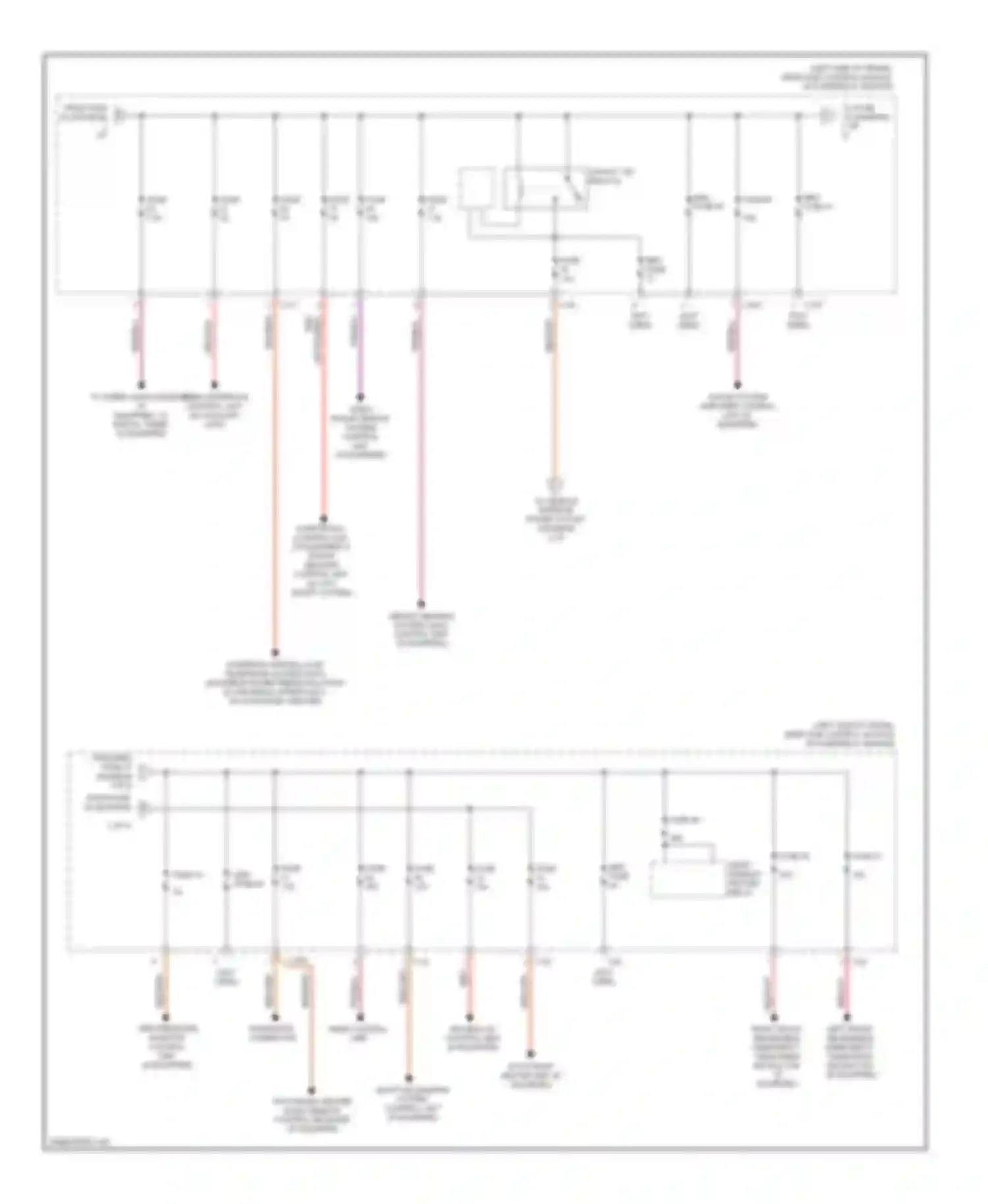 E-class Mercedes-Benz W212/S212/C207/A207 (2009-2013): Power distribution circuit, coupe (3 of 5)