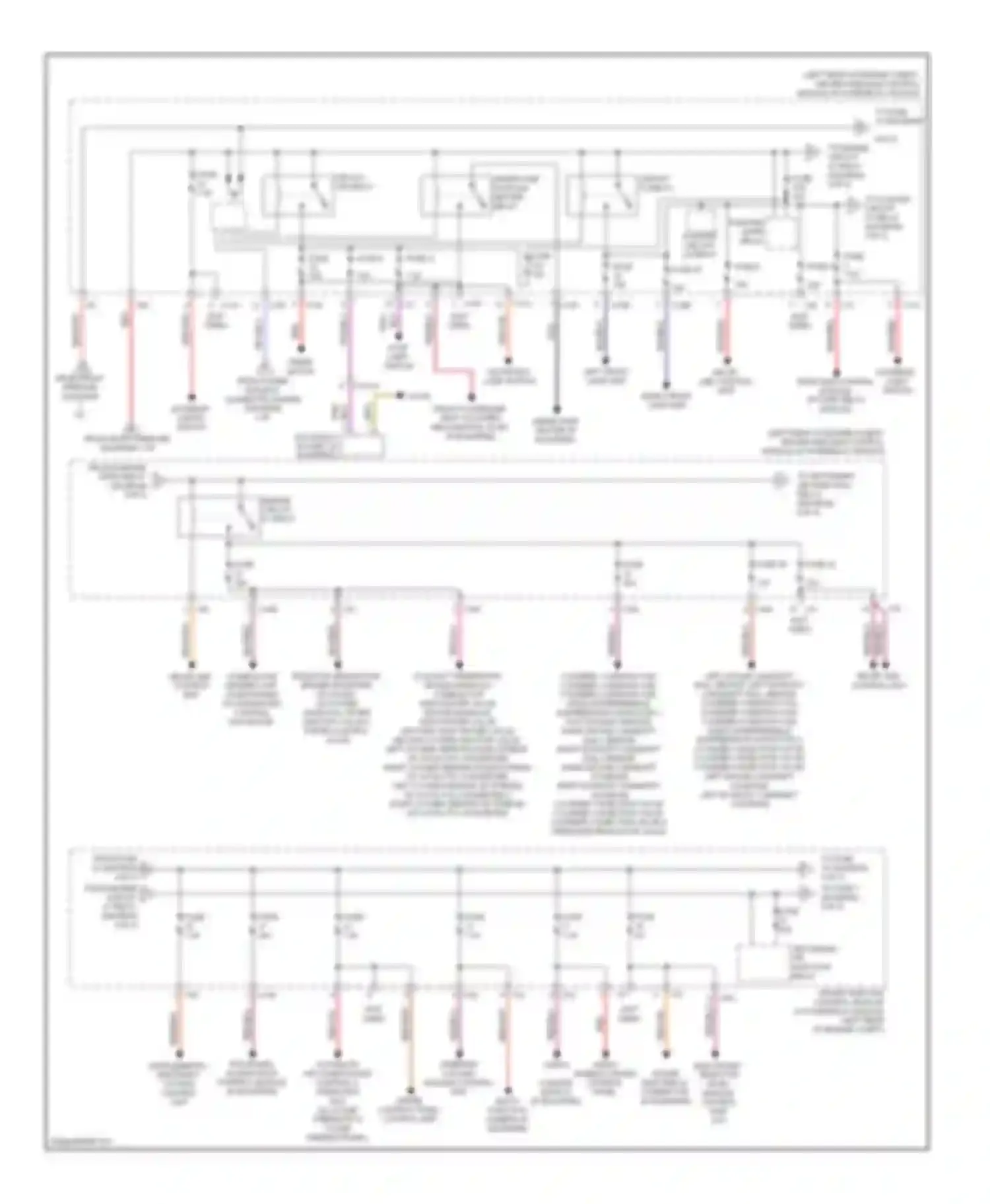 E-class Mercedes-Benz W212/S212/C207/A207 (2009-2013): Power distribution circuit, coupe (4 of 5)
