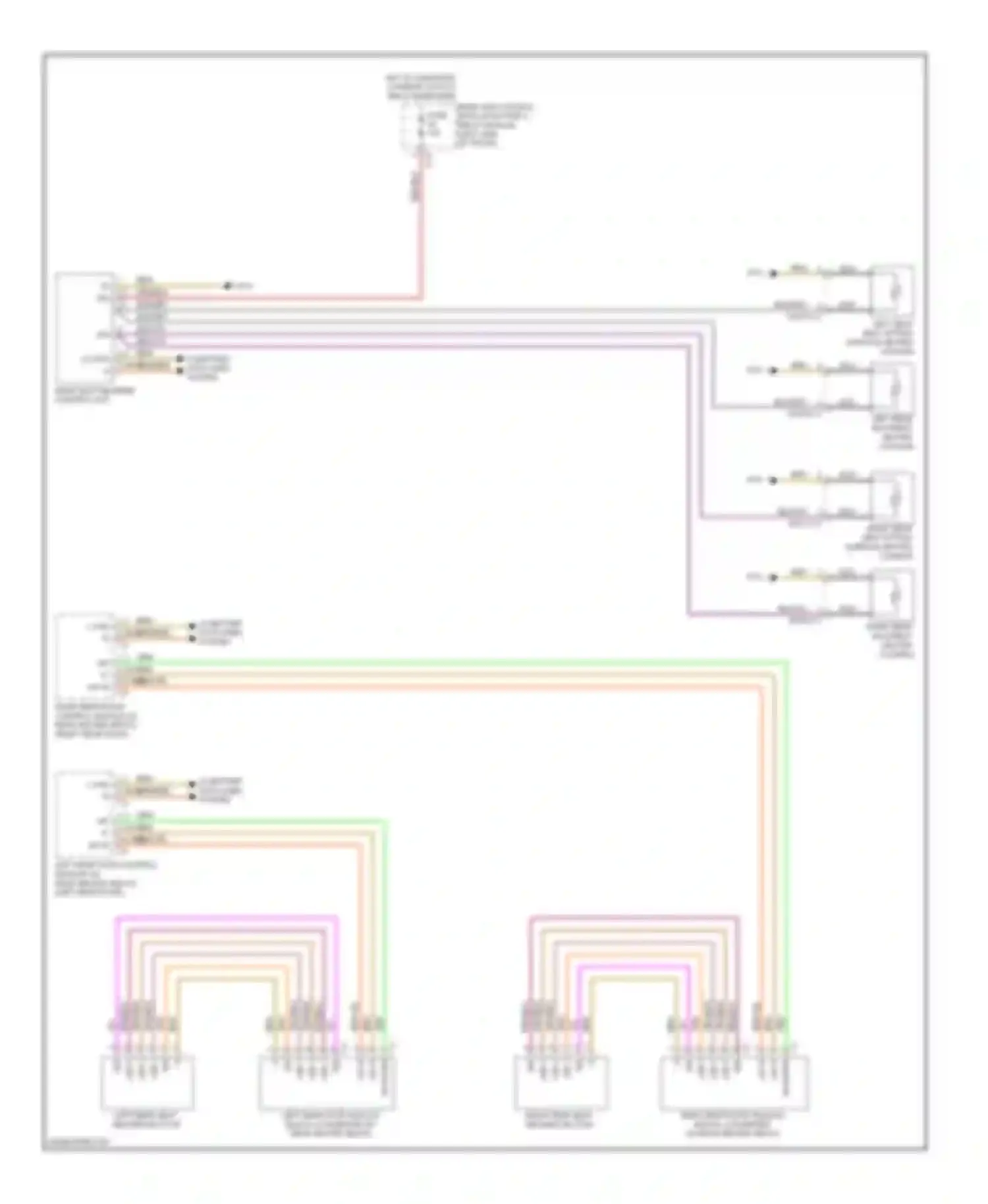 E-class Mercedes-Benz W212/S212/C207/A207 (2009-2013): Rear heated seats circuit, sedan