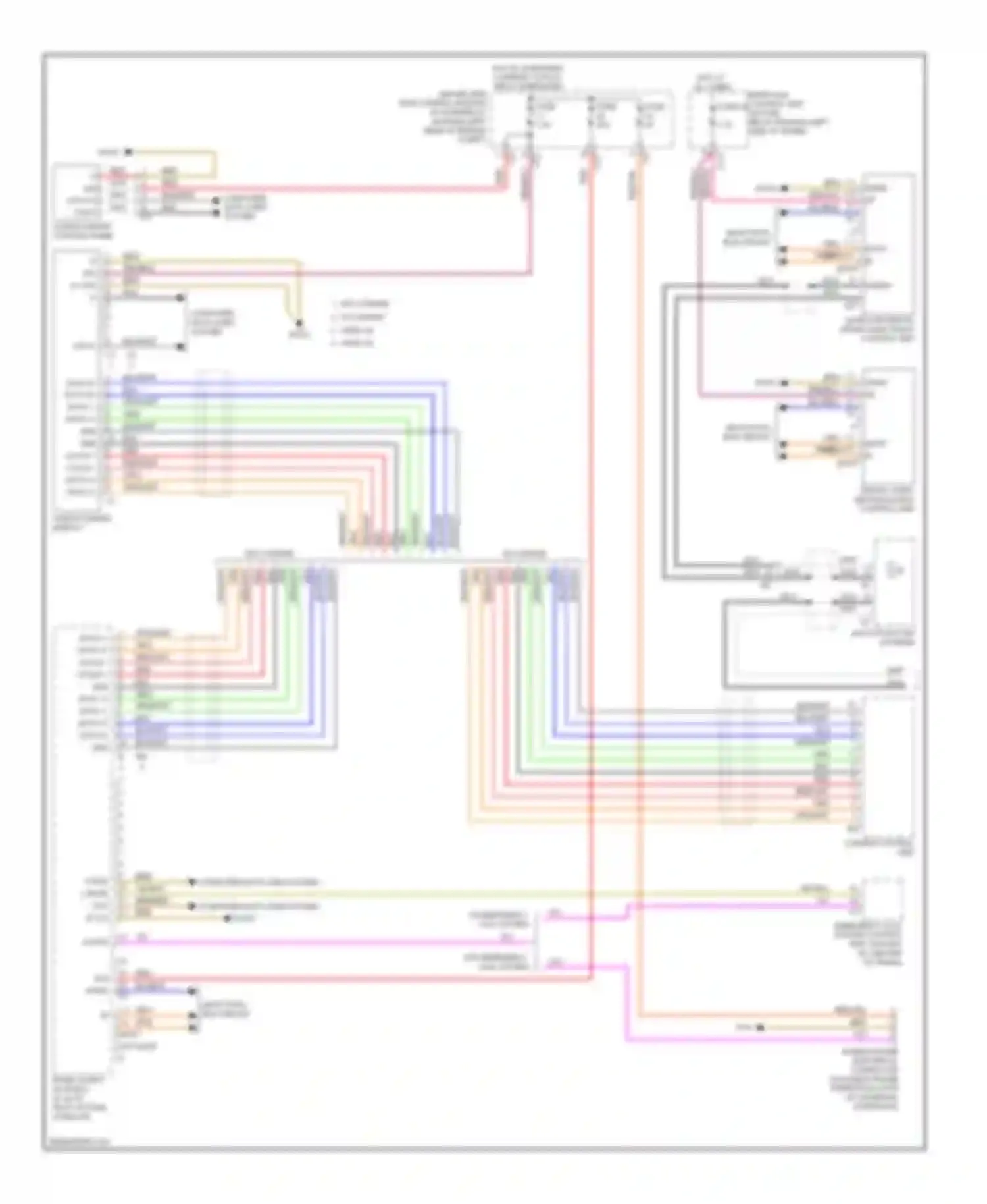 E-class Mercedes-Benz W212/S212/C207/A207 (2009-2013): Radio circuit, coupe (1 of 3)