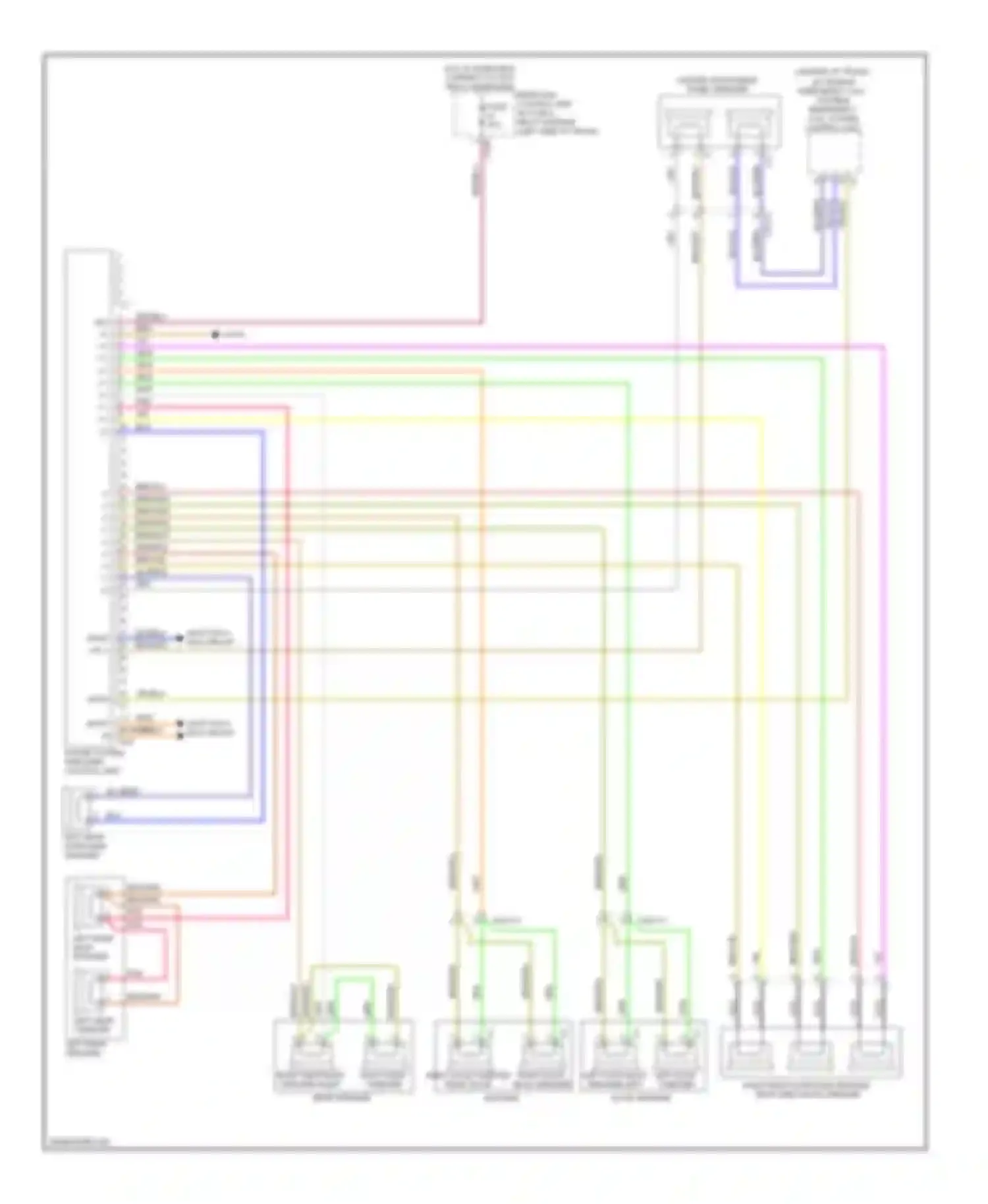 E-class Mercedes-Benz W212/S212/C207/A207 (2009-2013): Radio circuit, coupe (3 of 3)