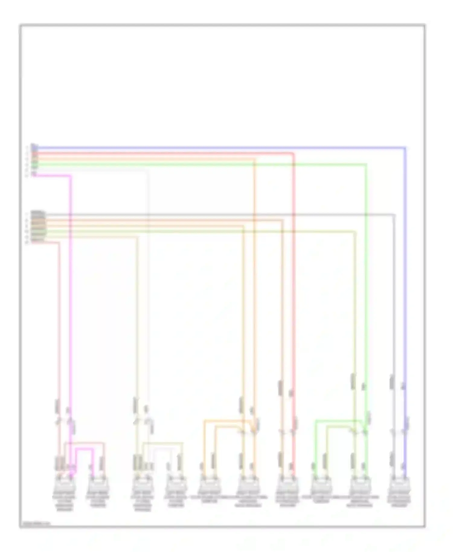 E-class Mercedes-Benz W212/S212/C207/A207 (2009-2013): Radio circuit, sedan (4 of 4)