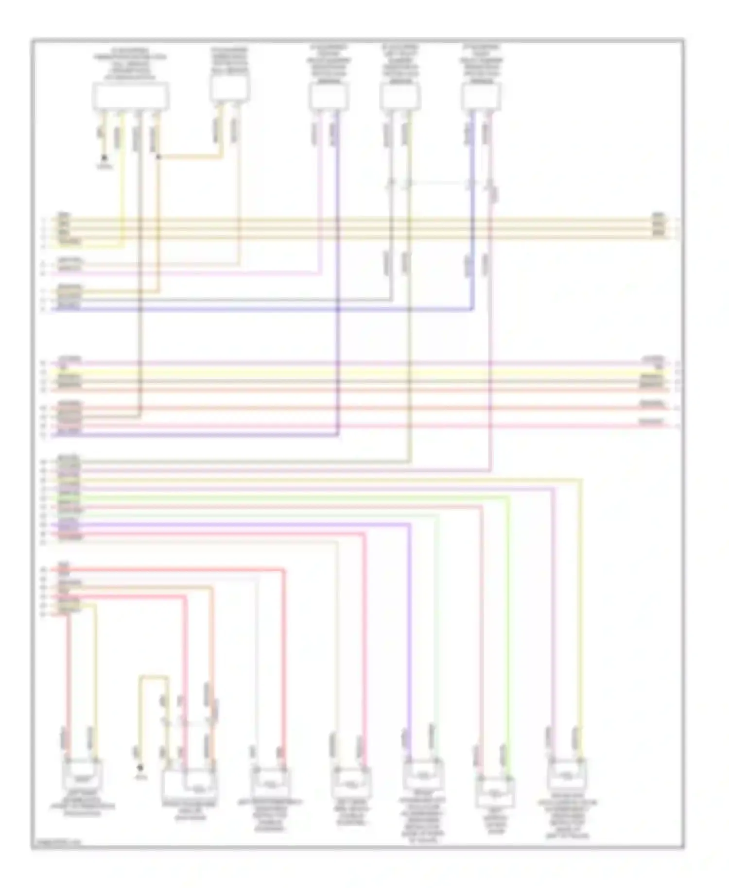 E-class Mercedes-Benz W212/S212/C207/A207 (2009-2013): Supplemental restraint circuit, coupe (3 of 4)