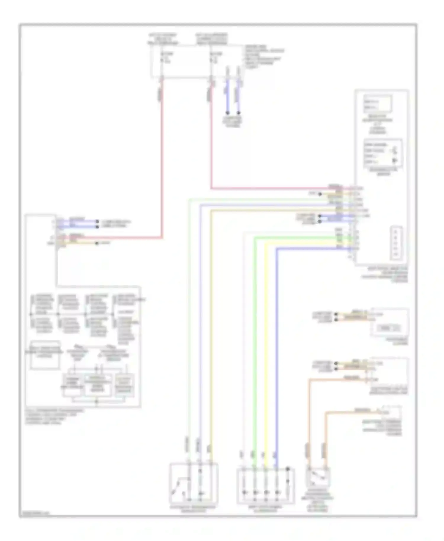 E-class Mercedes-Benz W212/S212/C207/A207 (2009-2013): Transmission circuit, coupe