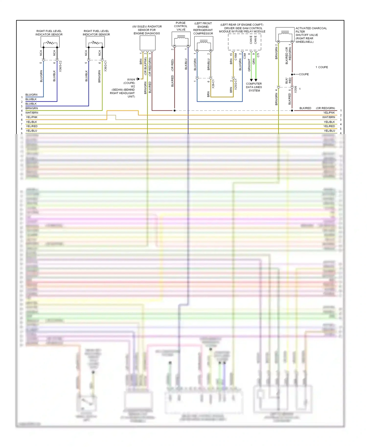 Mercedes-Benz E-class W212/S212/C207/A207 (2009-2013) can e h wiring diagram  (25 of 25)