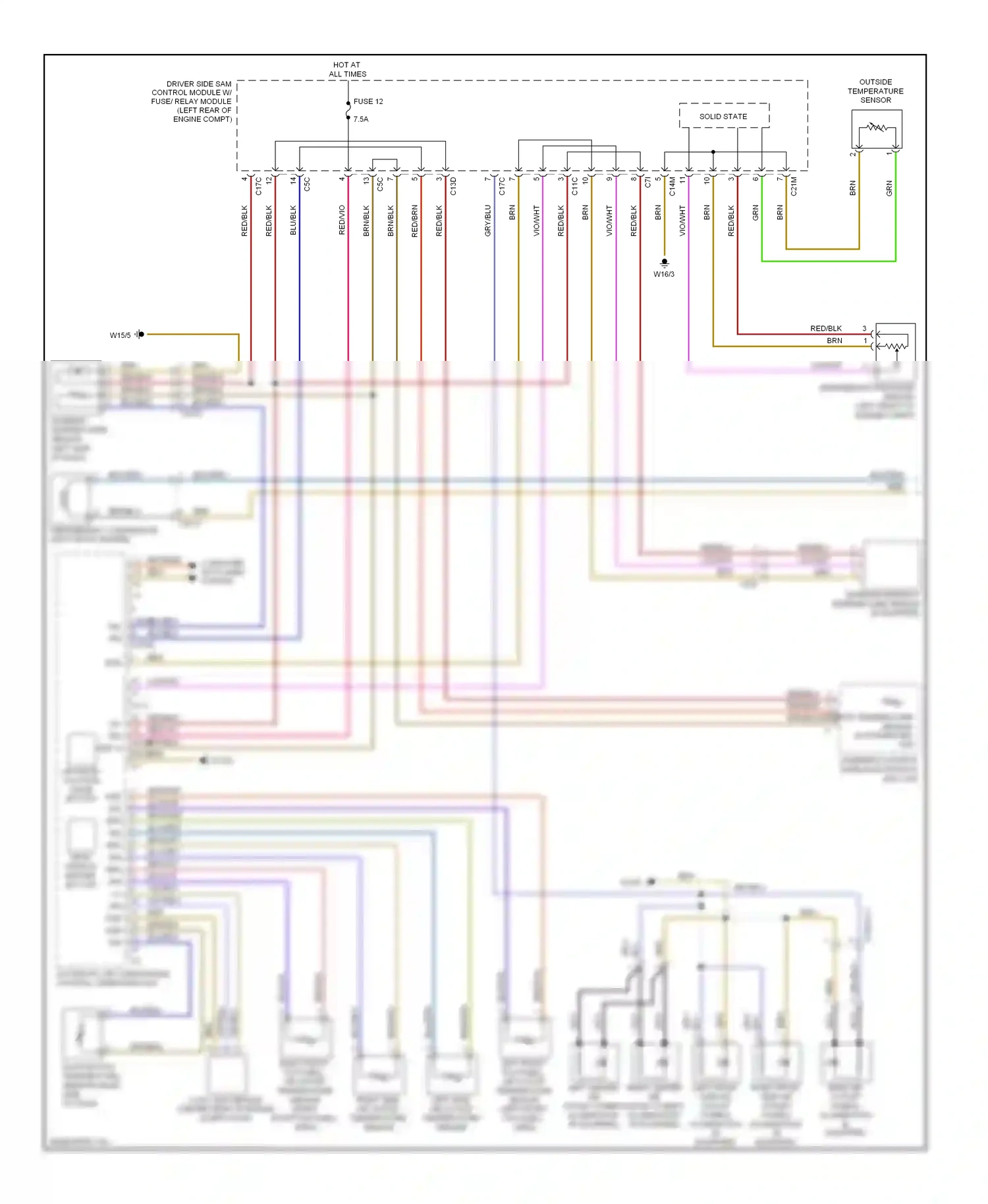 Wiring diagram computer data lines system for Mercedes-Benz E-class W212/S212/C207/A207 (2009-2013) (4 of 143)