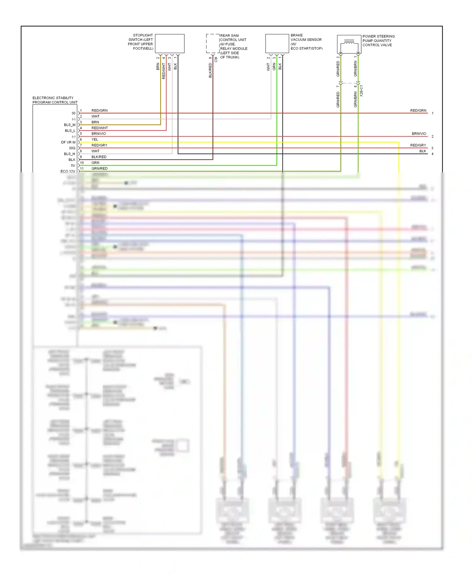 Wiring diagram computer data lines system for Mercedes-Benz E-class W212/S212/C207/A207 (2009-2013) (12 of 143)