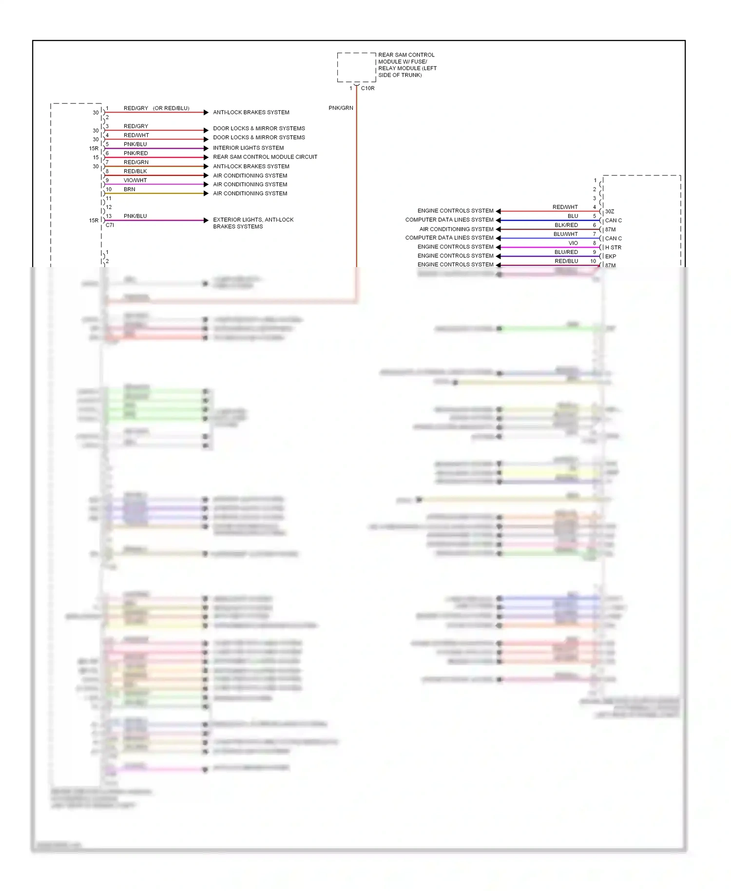 Wiring diagram computer data lines system for Mercedes-Benz E-class W212/S212/C207/A207 (2009-2013) (20 of 143)