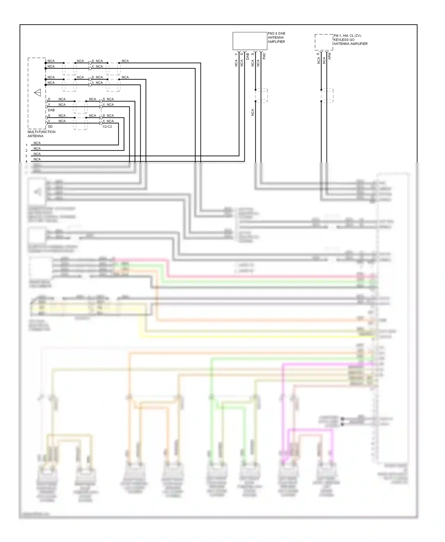 Wiring diagram computer data lines system for Mercedes-Benz E-class W212/S212/C207/A207 (2009-2013) (119 of 143)