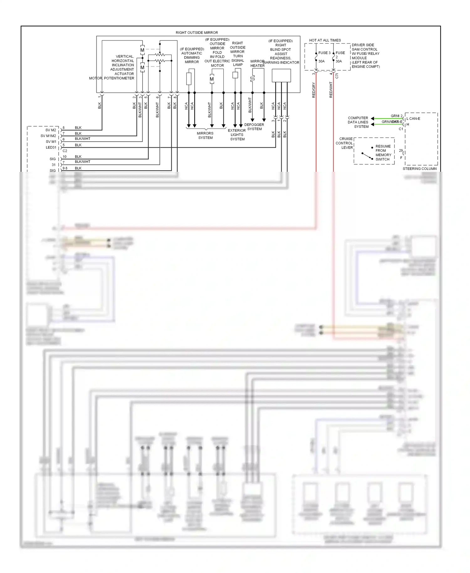 Wiring diagram computer data lines system for Mercedes-Benz E-class W212/S212/C207/A207 (2009-2013) (76 of 143)