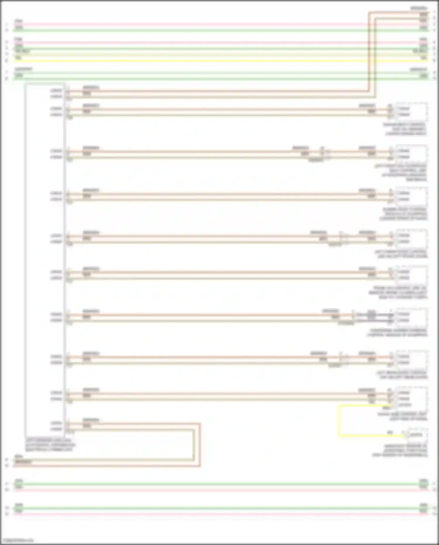 E-class All-Terrain Mercedes-Benz S213 facelift (2020-2024): High/low bus circuit (3 of 7)