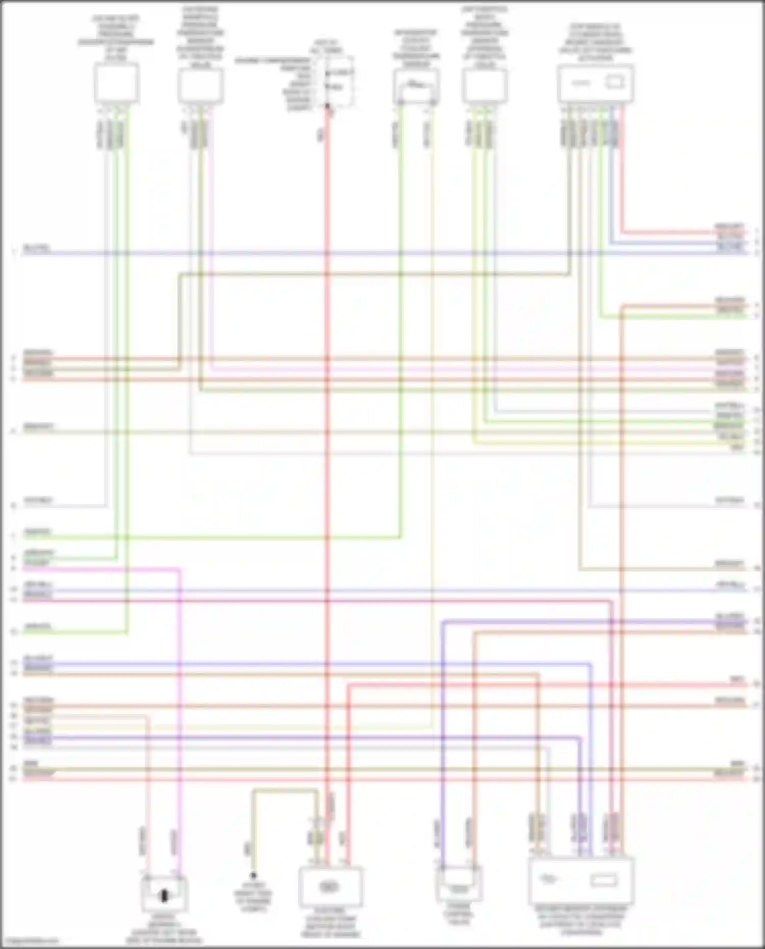 E-class All-Terrain Mercedes-Benz S213 facelift (2020-2024): Wiring diagram engine performance 2.0l turbo (7 of 8)