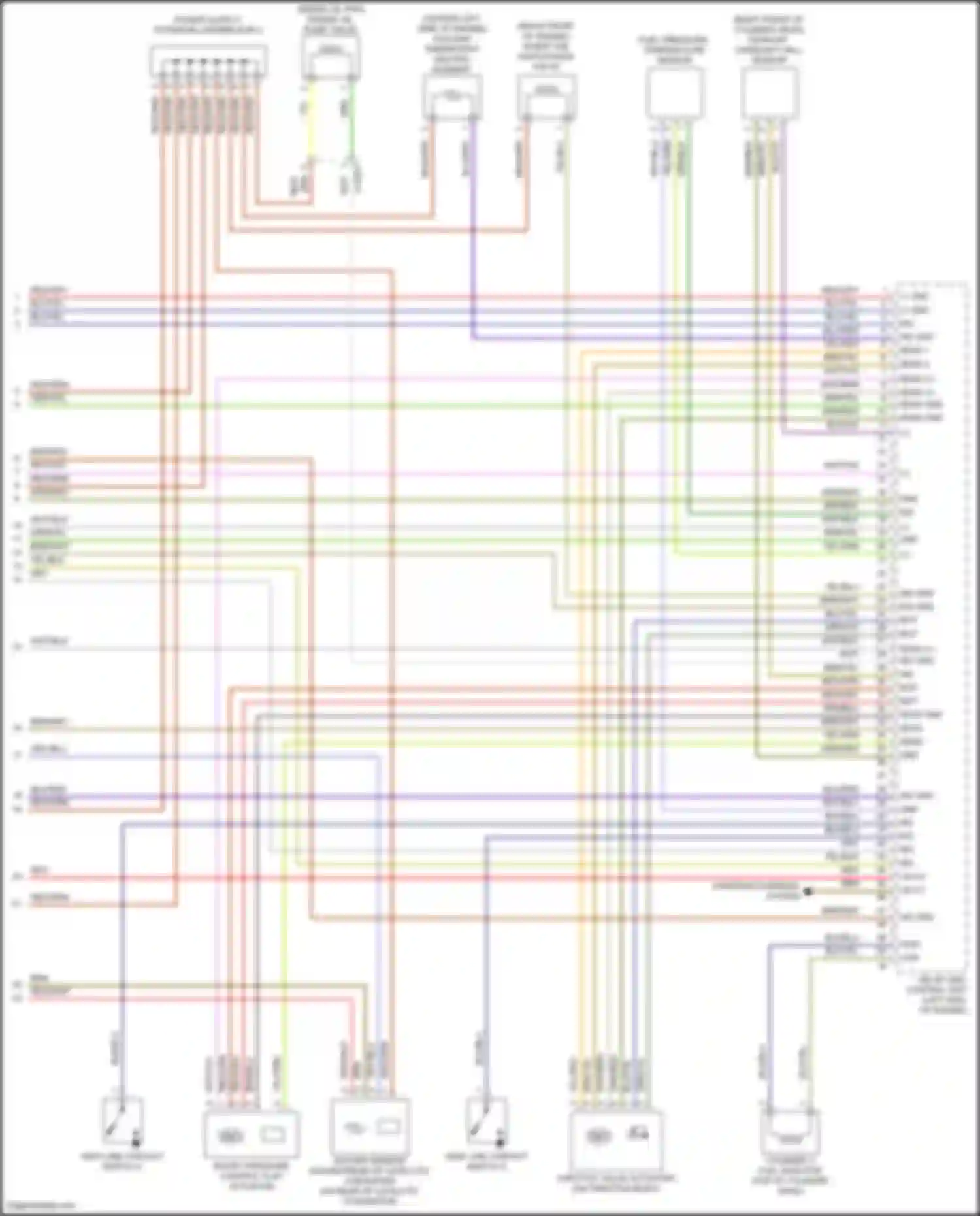 E-class All-Terrain Mercedes-Benz S213 facelift (2020-2024): Wiring diagram engine performance 2.0l turbo (8 of 8)