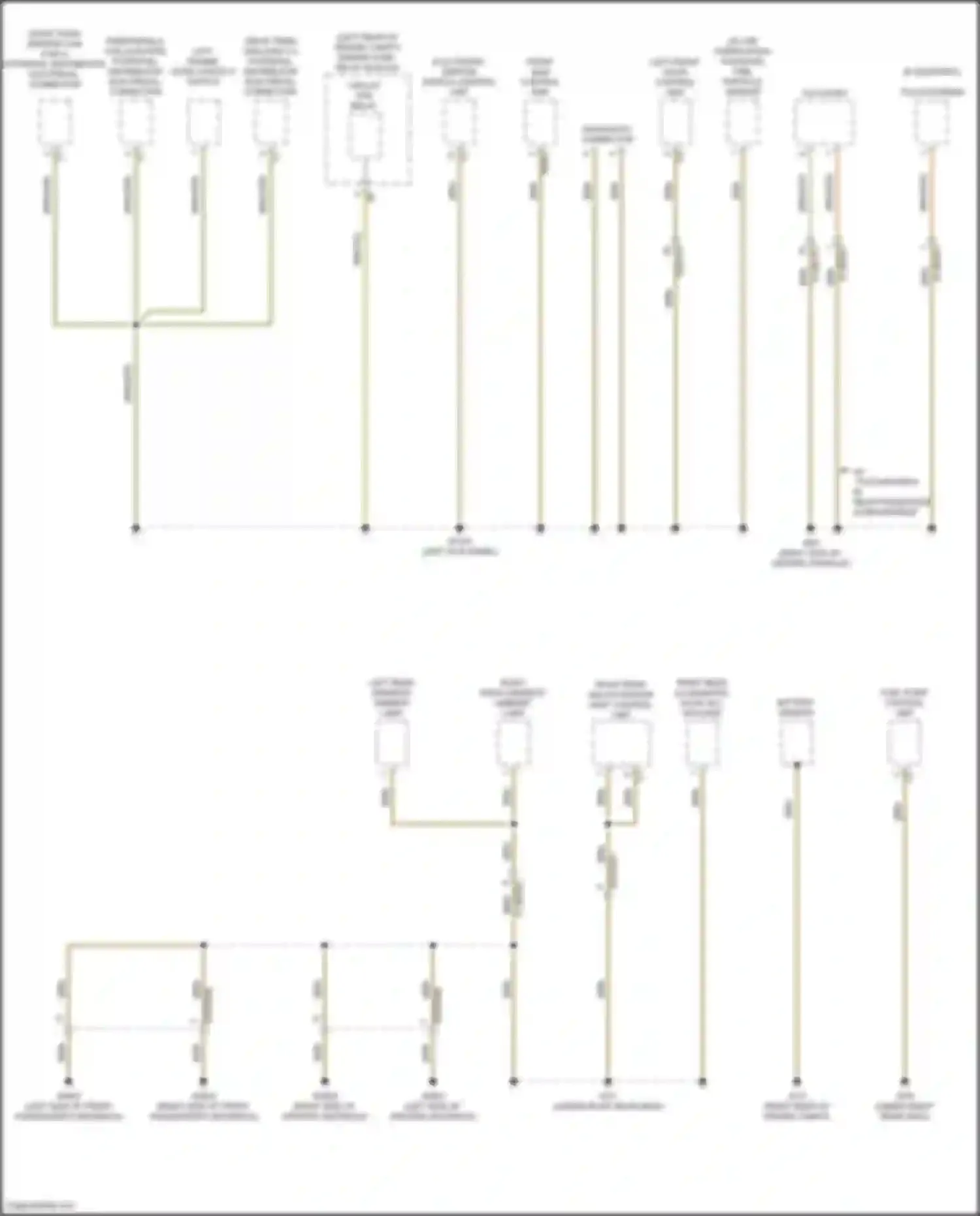 E-class All-Terrain Mercedes-Benz S213 facelift (2020-2024): Ground distribution circuit (7 of 7)
