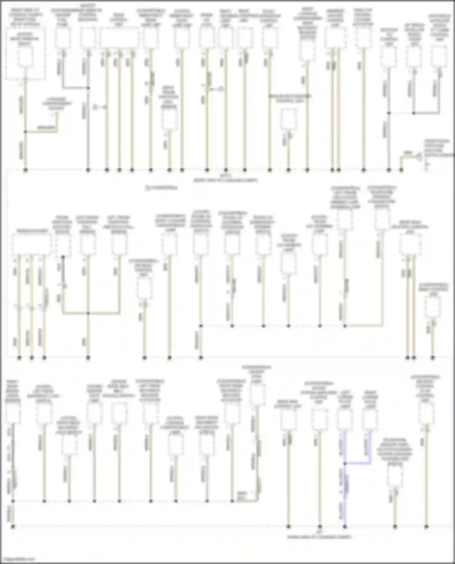 E-class All-Terrain Mercedes-Benz S213 facelift (2020-2024): Ground distribution circuit, coupe (2 of 7)
