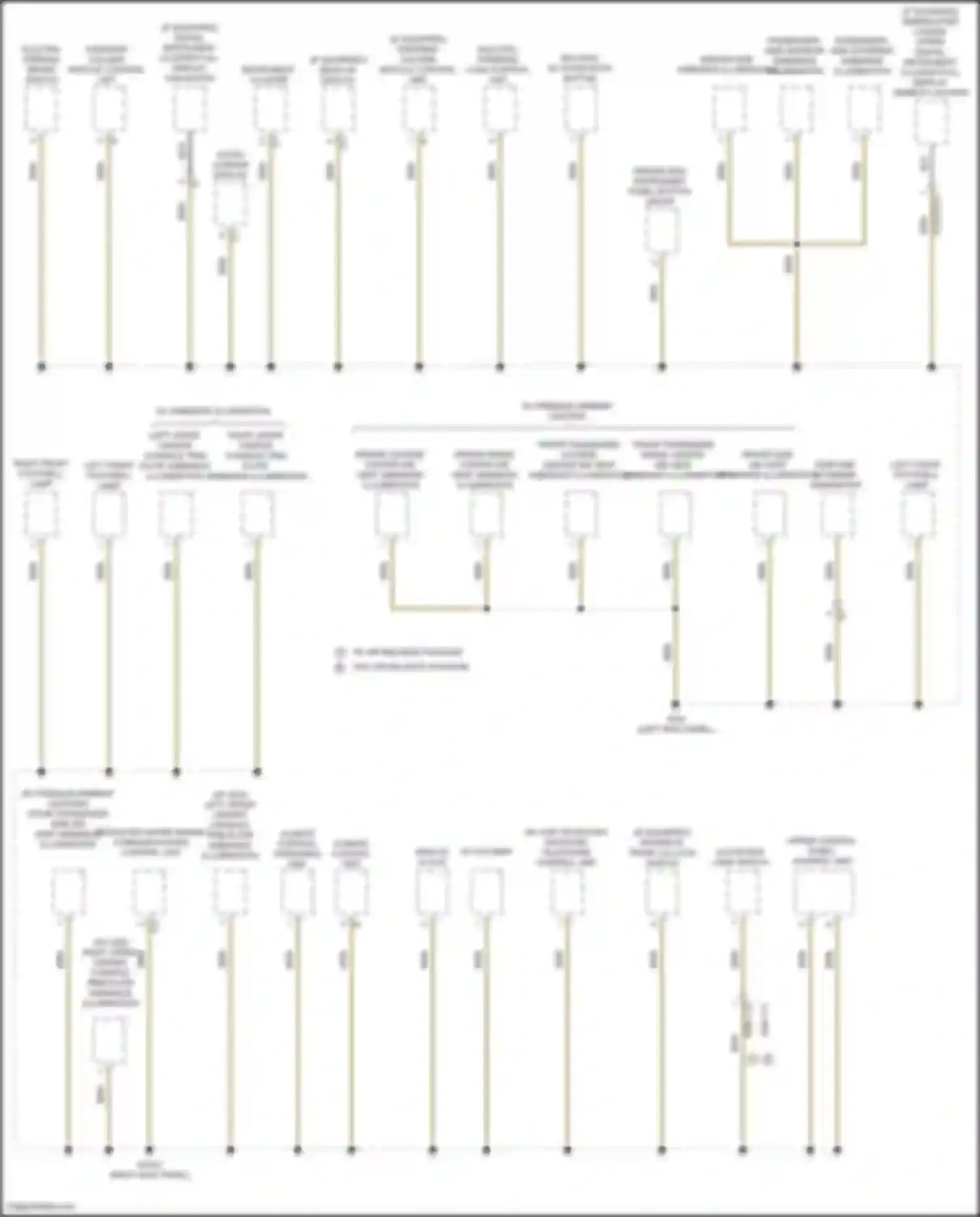 E-class All-Terrain Mercedes-Benz S213 facelift (2020-2024): Ground distribution circuit, coupe (5 of 7)