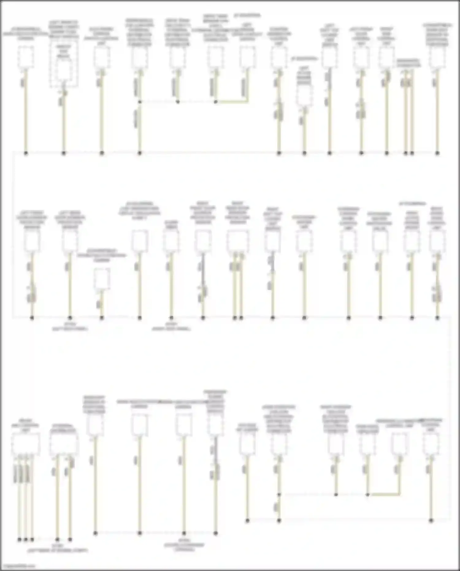 E-class All-Terrain Mercedes-Benz S213 facelift (2020-2024): Ground distribution circuit, coupe (6 of 7)