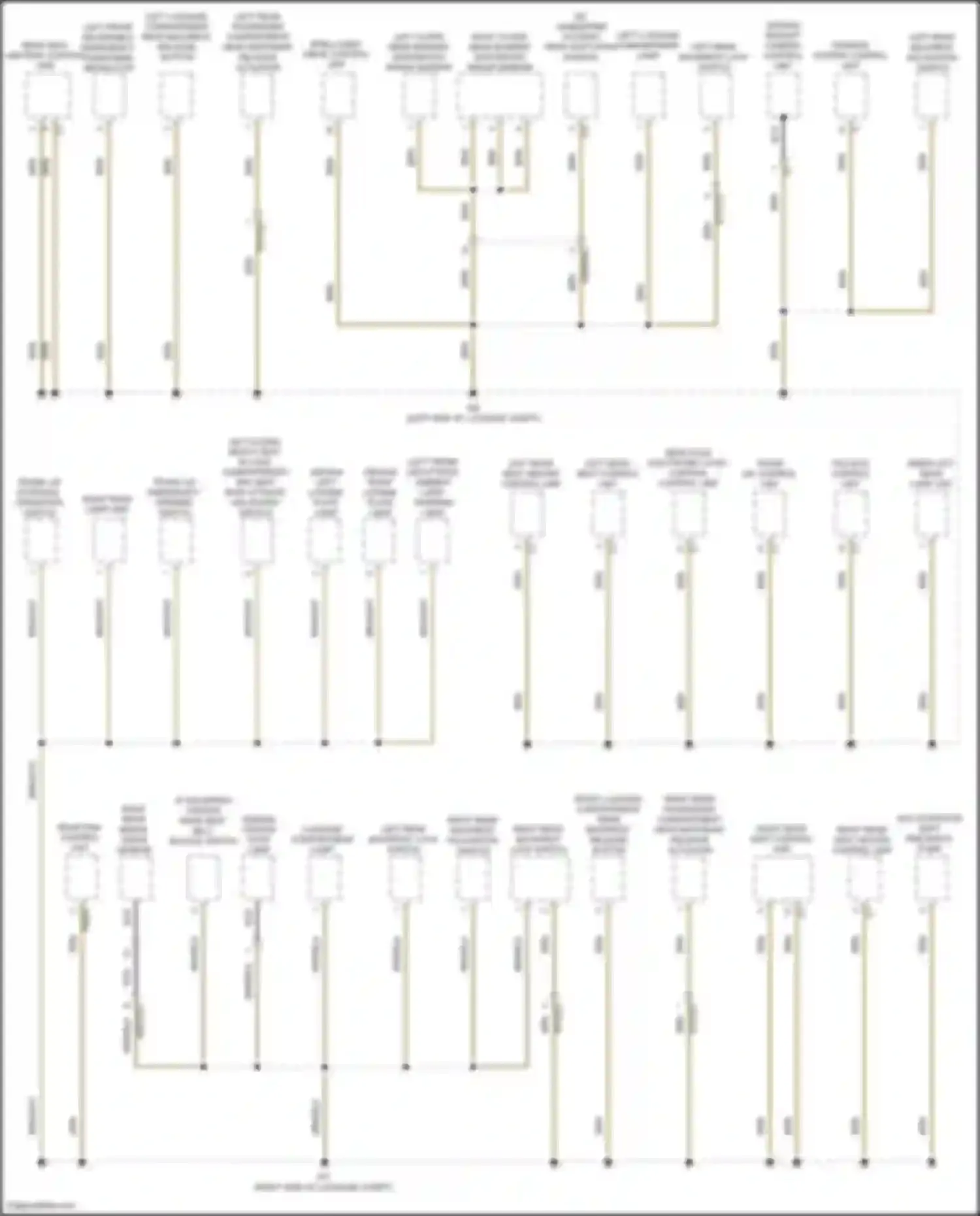 E-class All-Terrain Mercedes-Benz S213 facelift (2020-2024): Ground distribution circuit, wagon (2 of 7)