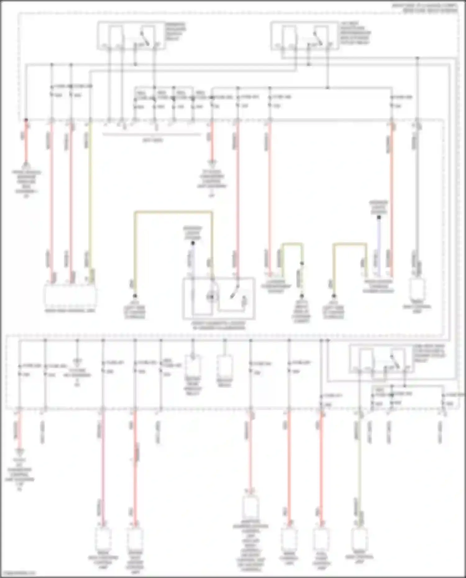 E-class All-Terrain Mercedes-Benz S213 facelift (2020-2024): Power distribution circuit, coupe (3 of 8)