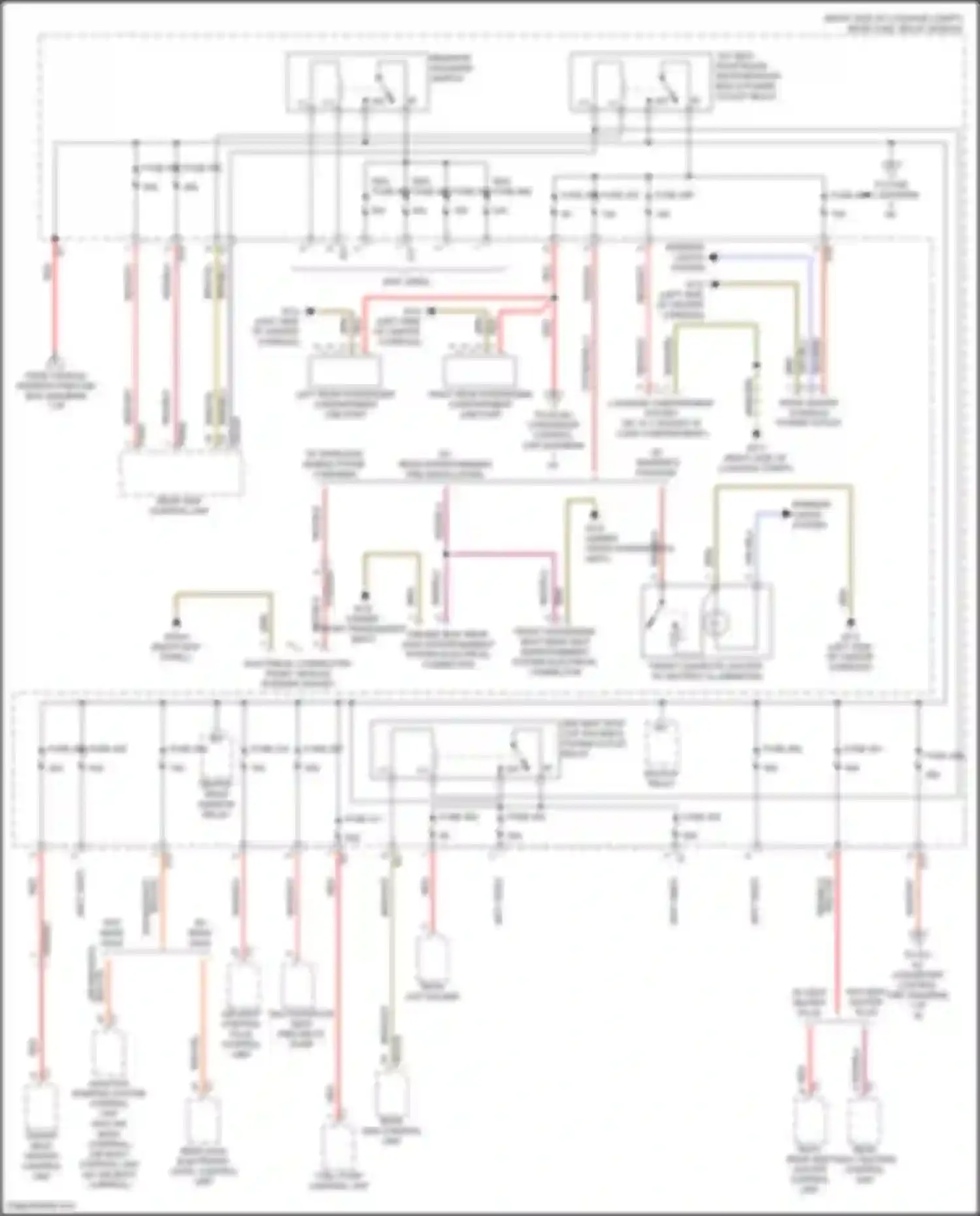E-class All-Terrain Mercedes-Benz S213 facelift (2020-2024): Power distribution circuit, sedan (3 of 8)