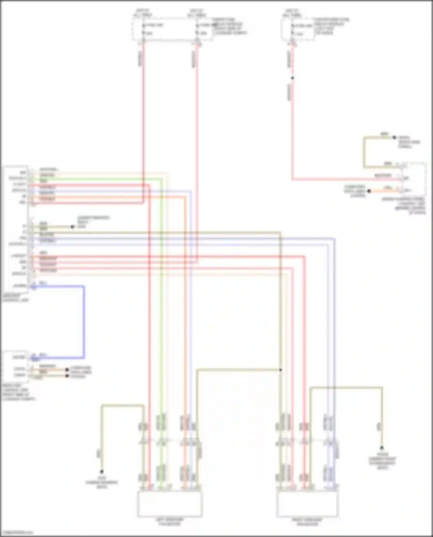 E-class All-Terrain Mercedes-Benz S213 facelift (2020-2024): Airscarf system circuit