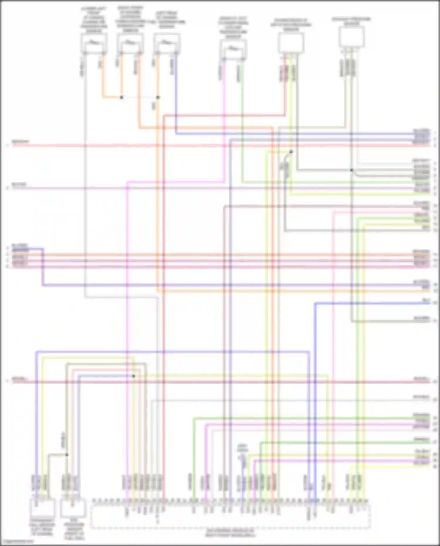 E-class Mercedes-Benz W212/S212/C207/A207 facelift (2013-2016): Wiring diagram engine performance 2.1l turbo diesel (6 of 10)