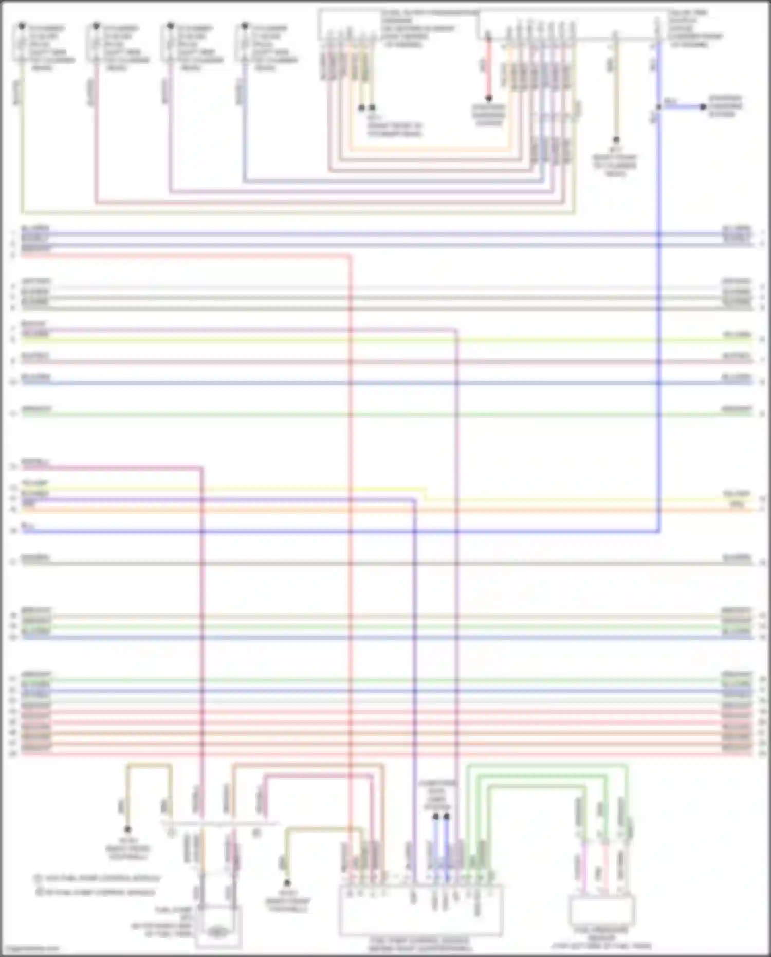 E-class Mercedes-Benz W212/S212/C207/A207 facelift (2013-2016): Wiring diagram engine performance 2.1l turbo diesel (8 of 10)