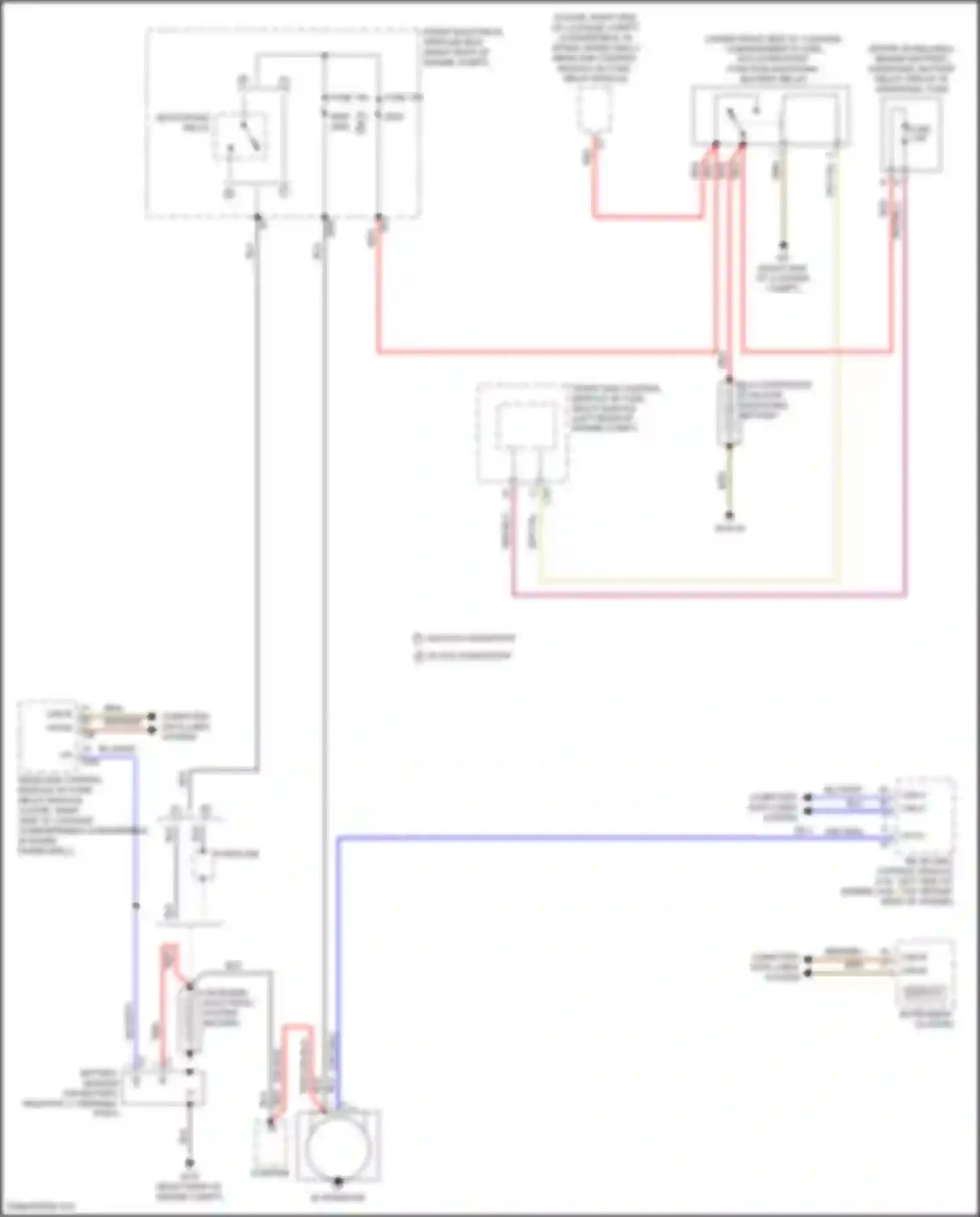 E-class Mercedes-Benz W212/S212/C207/A207 facelift (2013-2016): Charging circuit, convertible