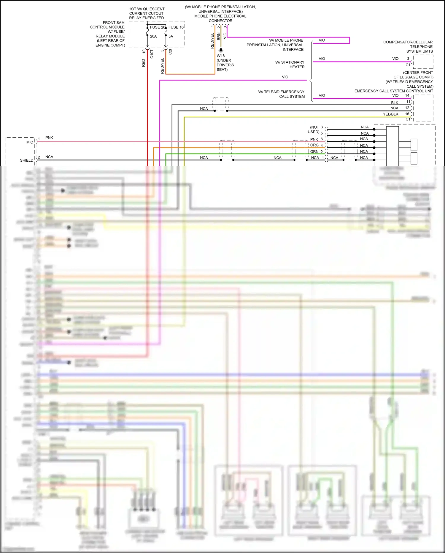 Wiring diagram computer data lines system for Mercedes-Benz E-class W212/S212/C207/A207 facelift (2013-2016) (211 of 443)