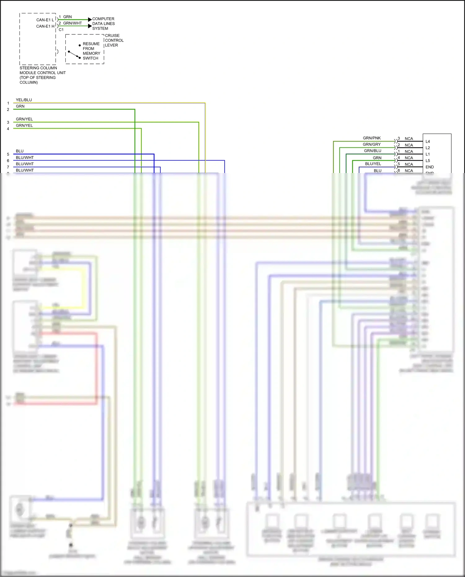 Wiring diagram computer data lines system for Mercedes-Benz E-class W212/S212/C207/A207 facelift (2013-2016) (33 of 443)