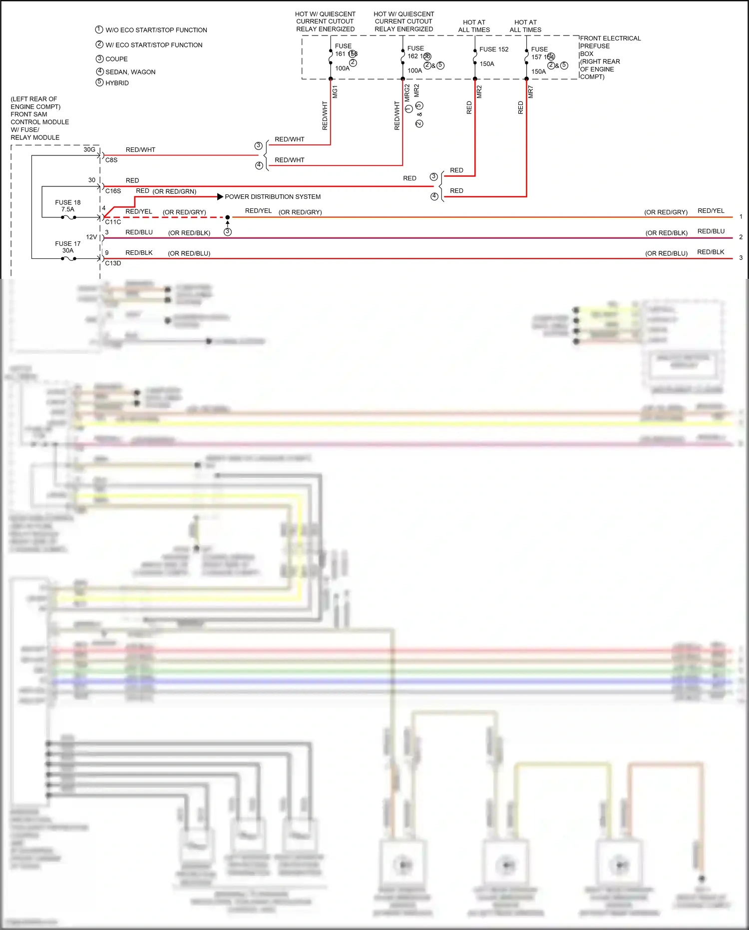 Wiring diagram computer data lines system for Mercedes-Benz E-class W212/S212/C207/A207 facelift (2013-2016) (52 of 443)