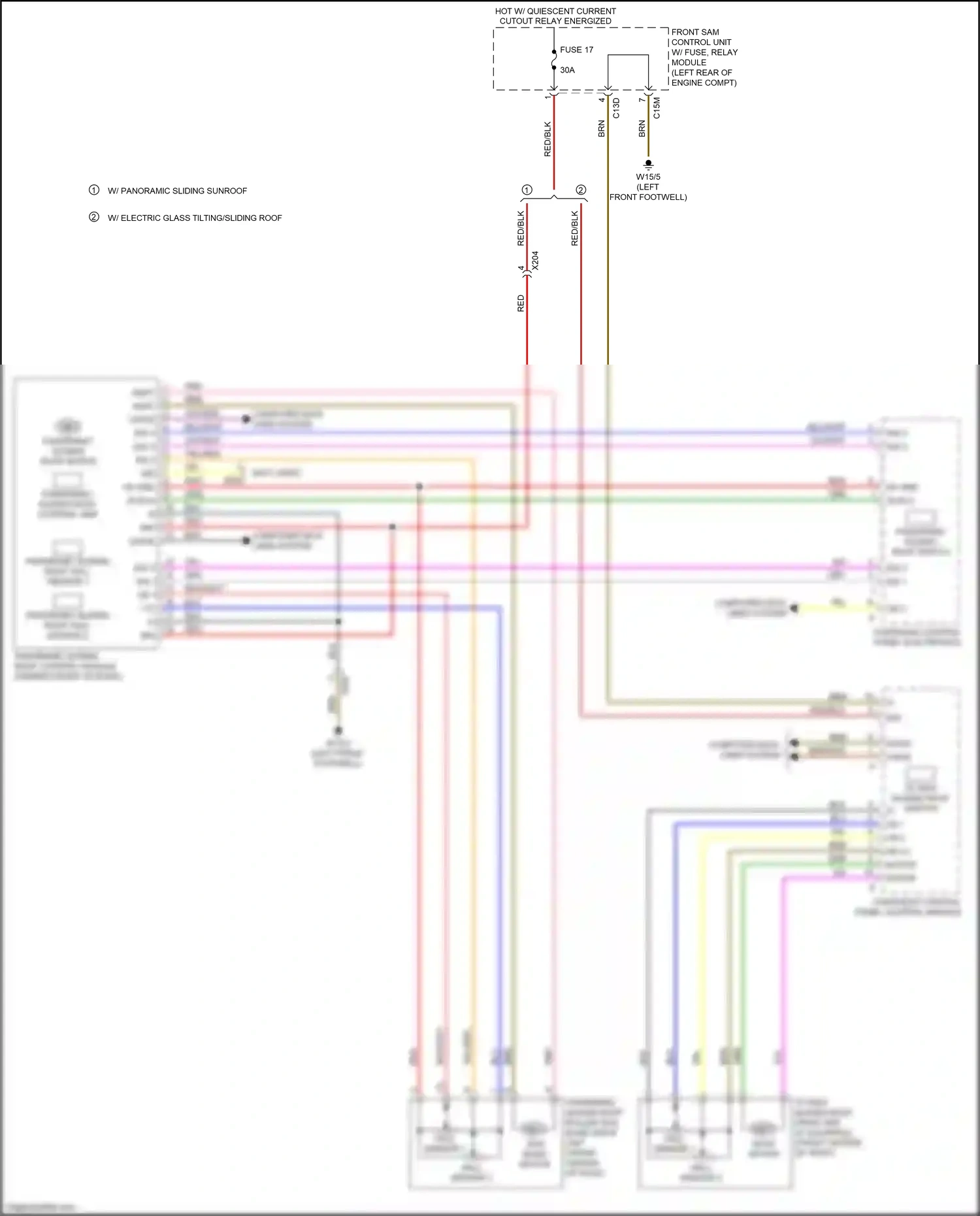 Wiring diagram computer data lines system for Mercedes-Benz E-class W212/S212/C207/A207 facelift (2013-2016) (67 of 443)