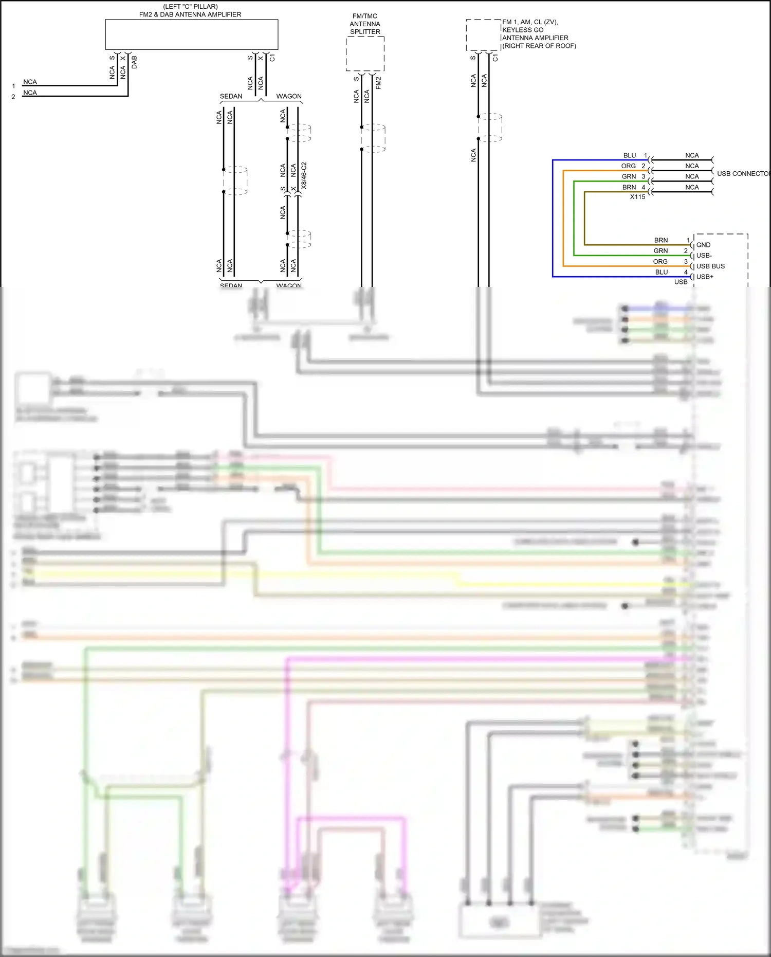 Wiring diagram computer data lines system for Mercedes-Benz E-class W212/S212/C207/A207 facelift (2013-2016) (27 of 443)