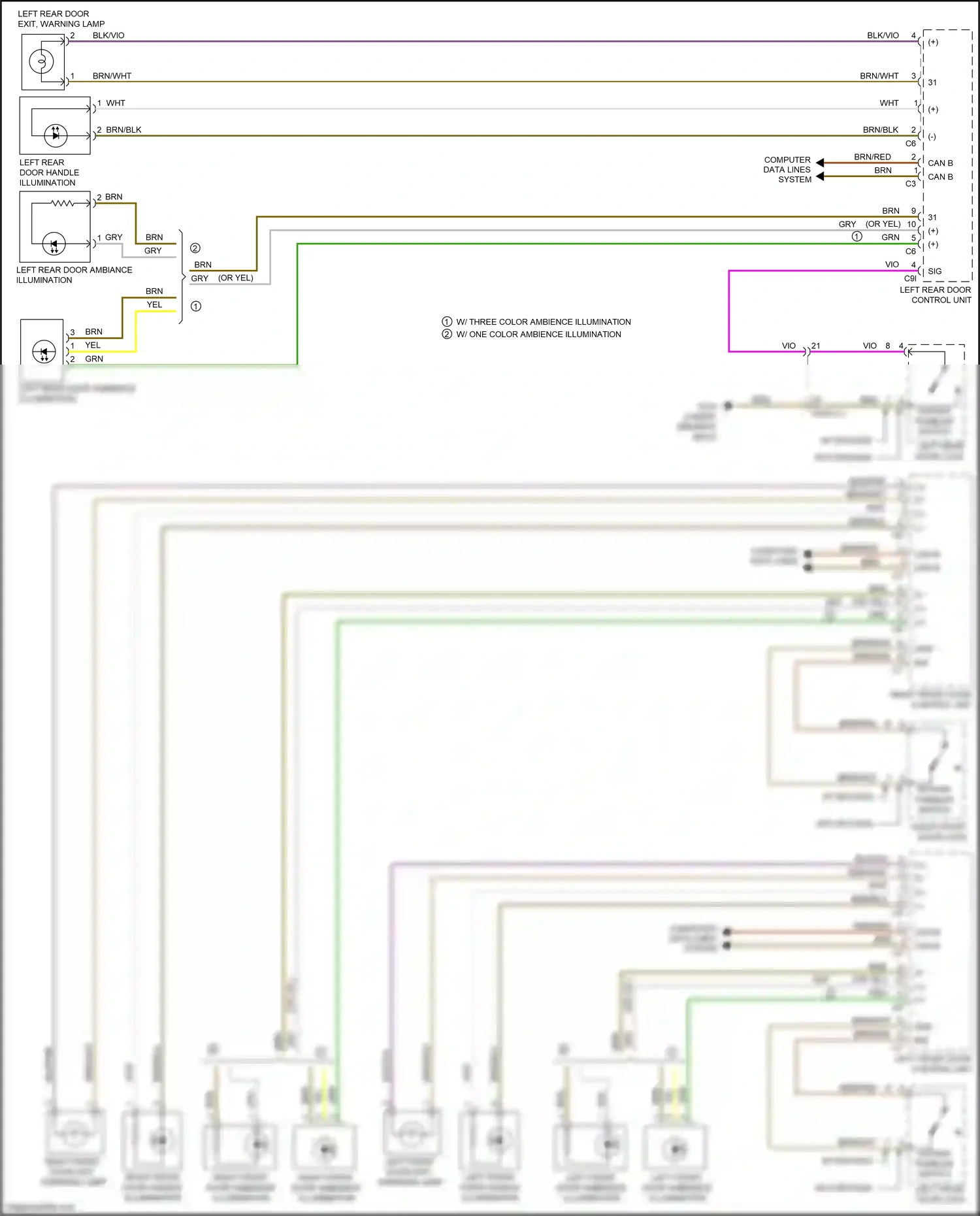 Wiring diagram computer data lines system for Mercedes-Benz E-class W212/S212/C207/A207 facelift (2013-2016) (57 of 443)