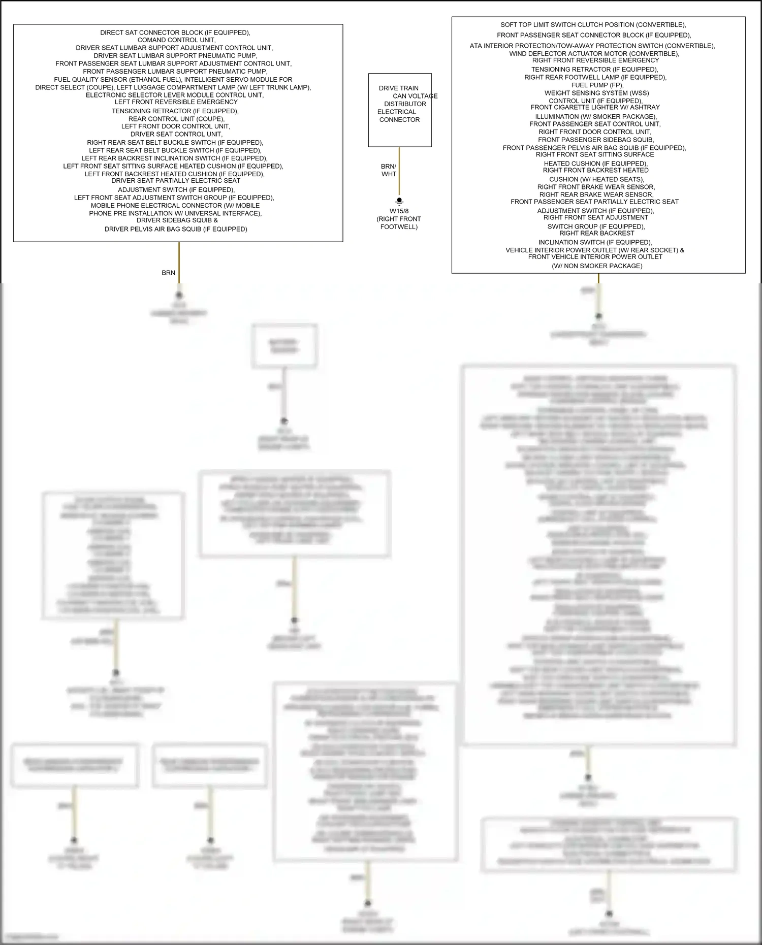 Wiring diagram eco start/stop function diode for Mercedes-Benz E-class W212/S212/C207/A207 facelift (2013-2016) (1 of 7)