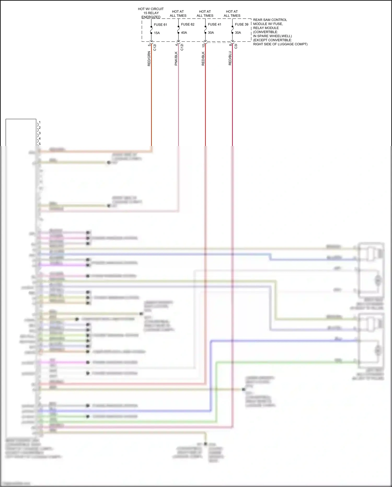 Wiring diagram sig pull for Mercedes-Benz E-class W212/S212/C207/A207 facelift (2013-2016) (2 of 2)
