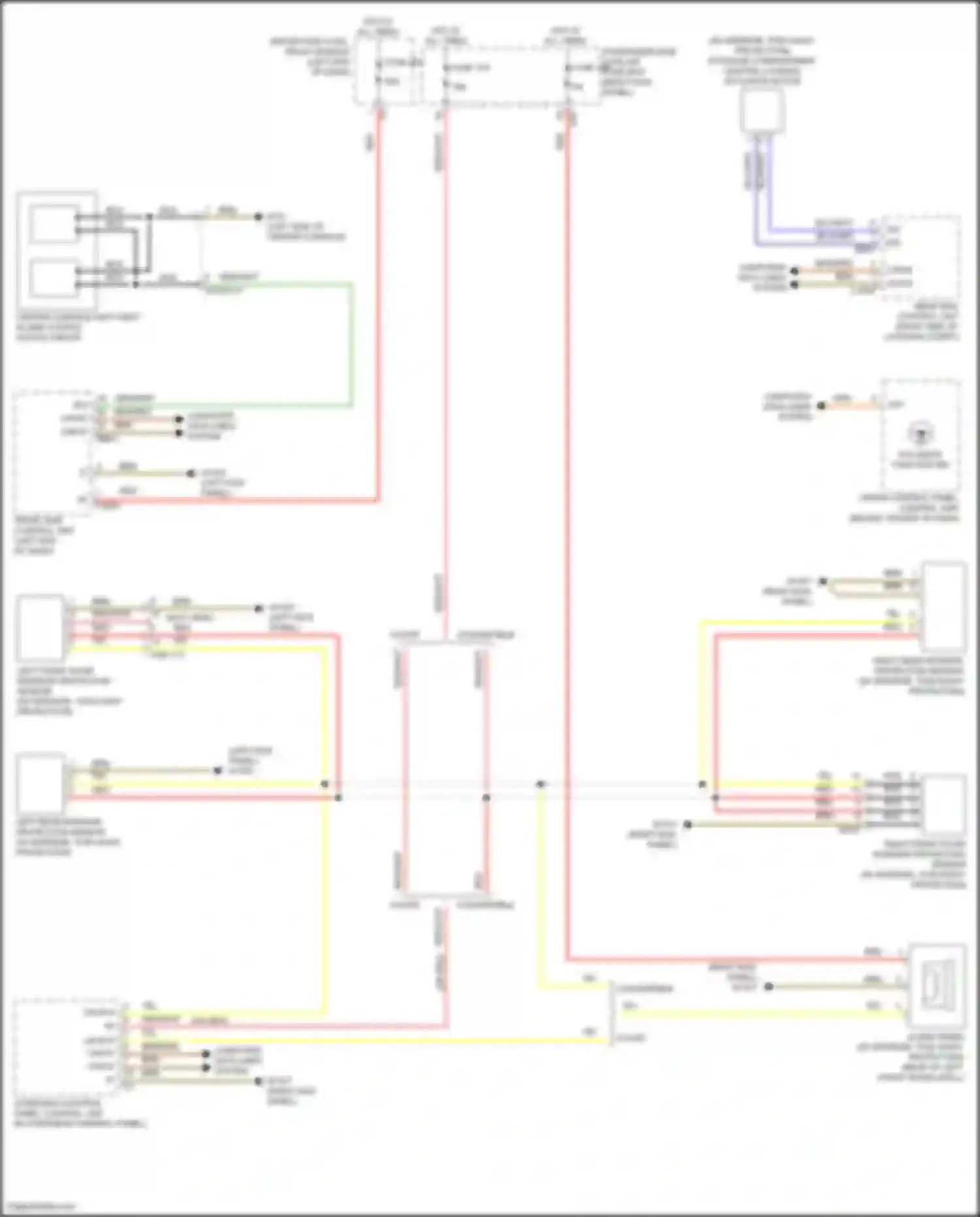 E-class Mercedes-Benz W213/S213/C238/A238 facelift (2020-2024): Anti-theft circuit, coupe