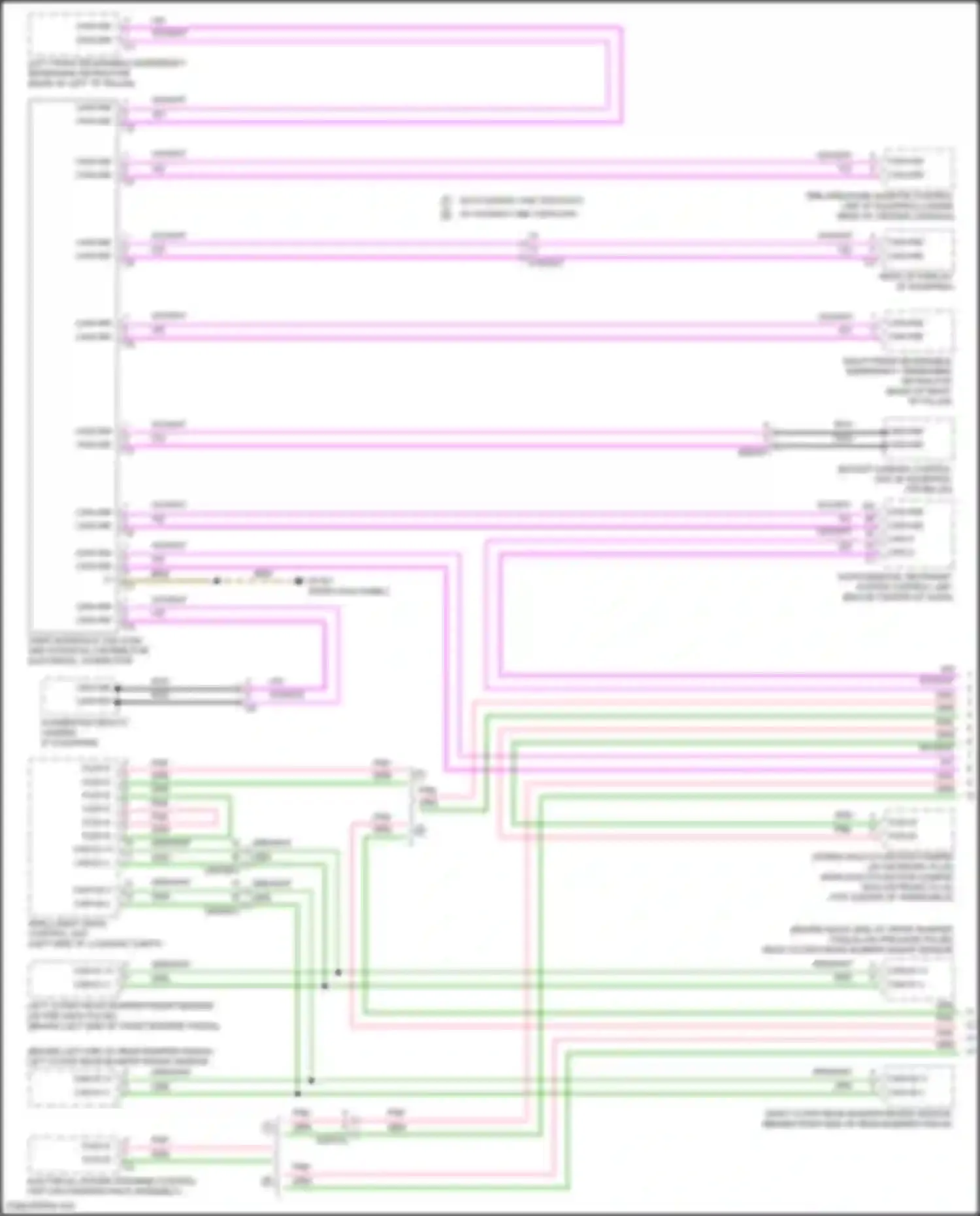 E-class Mercedes-Benz W213/S213/C238/A238 facelift (2020-2024): High/low bus circuit (1 of 7)